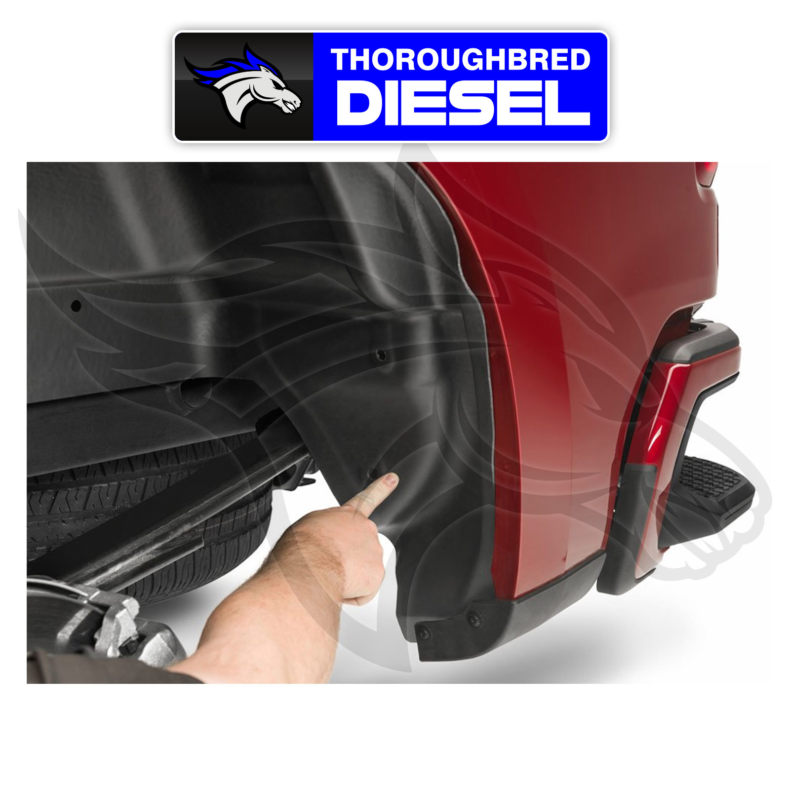 Rugged Liner WWC07 Wheel Well Liners for Chevrolet 1500 Series Pickup Truck