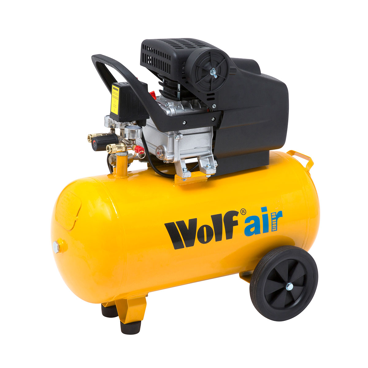 Wolf Air Compressor 50 Litre 2.5HP 9.6CFM 8BAR 230v Portable 116psi 5060255481479 eBay