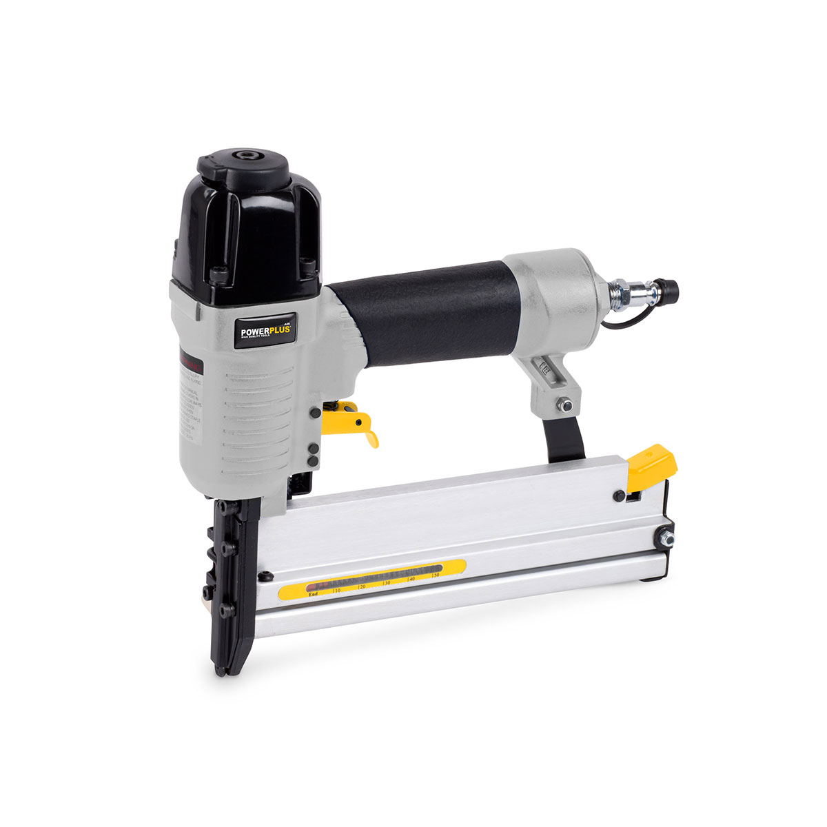 Powerplus Air Nailer Stapler Gun Nail 18 Gauge 1550mm Staple 1640mm