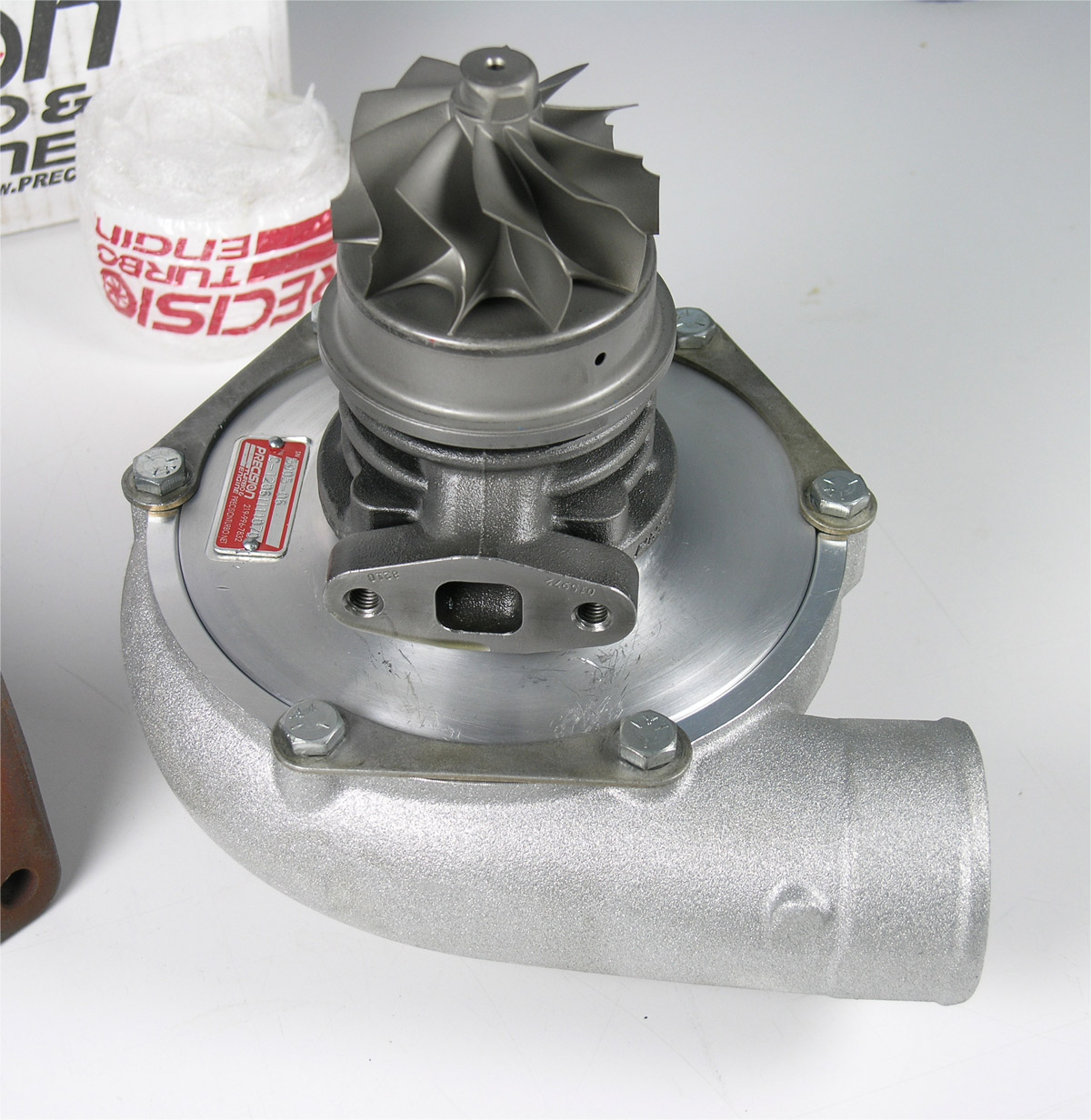 USED Precision PTE 6262 Turbo, Ball Bearing, T4 Divided, 35/8" VBand