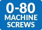 0-80 Machine Screws