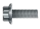 Serrated Hex Flange Screws