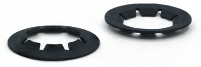 Tinnerman-Style Round Stud Receivers / Steel / Black Phos / C13727-020-4