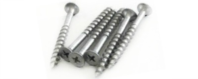 #10 x 3" Deck Screws / Phillips / Bugle Head / 18-8 Stainless Steel