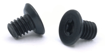 8-32 x 1/4" Machine Screws / Six-Lobe (Torx®) / Flat Undercut Head / Steel / Black Oxide