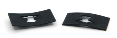 Tinnerman-Style Rectangular Stud Receivers / Steel / Black Phos / C12002-012-4