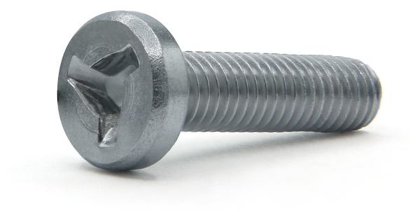 10-32 x 1/2" Security Machine Screws / 3 Wing Drive / Pan Head / 18-8 Stainless Steel