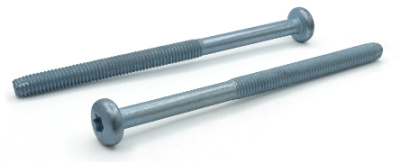 5/16-18 x 6" Type F Thread Cutting Screws / Six-Lobe (Torx®) / Pan Head / Steel / Zinc / Partial Thread