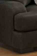 Benchley Furniture Co Rowland Casual Stationary Sofa With Plush Gel Foam Seating Sofadealers Com