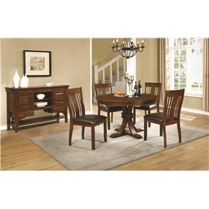 dining furniture coaster settings casual fine