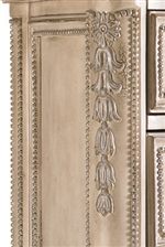 Floral Wood Carved Pilasters And Dentil Molding Floral Wood Carved Pilasters And Dentil Molding