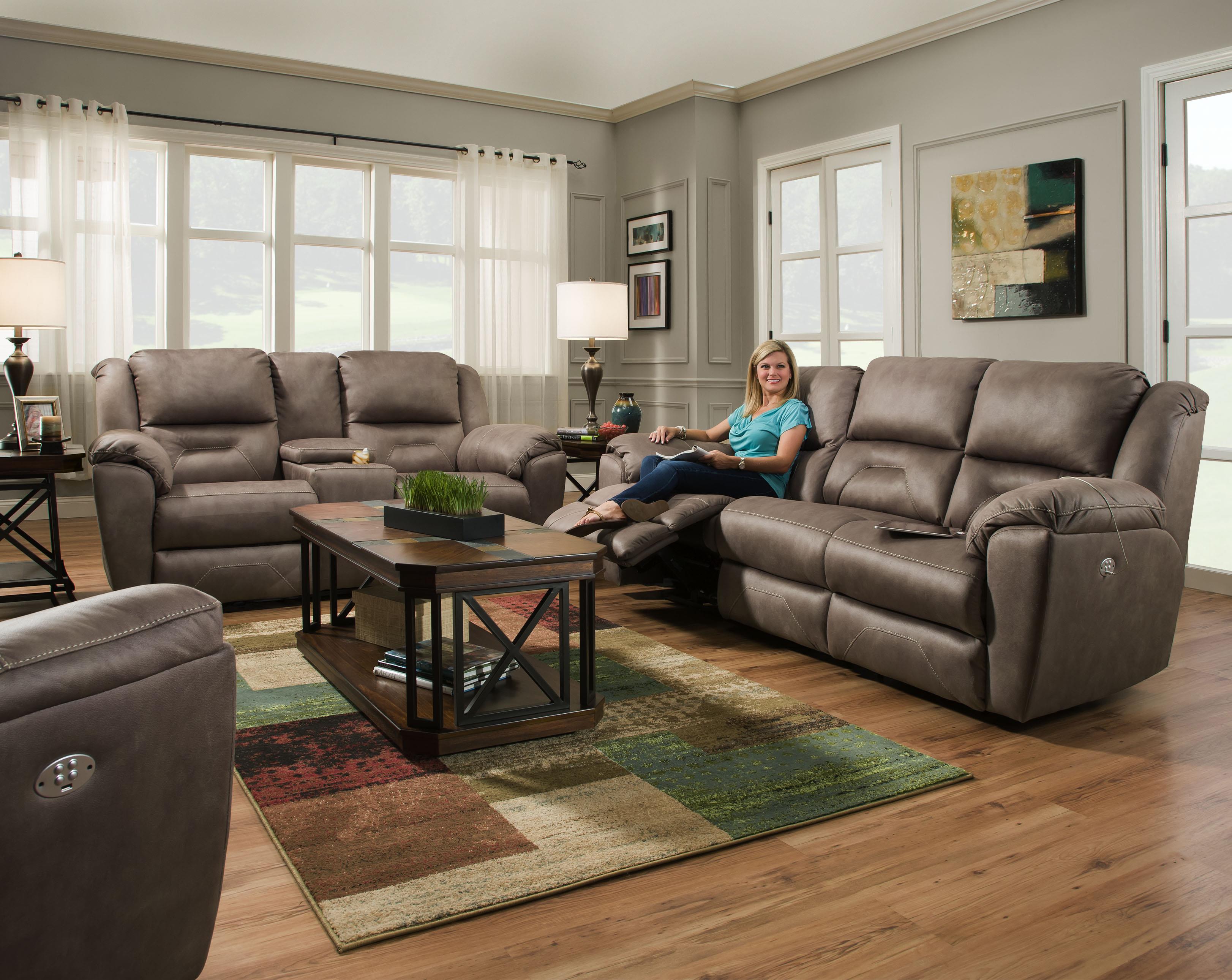 Reclining Living Room Group by Southern Motion
