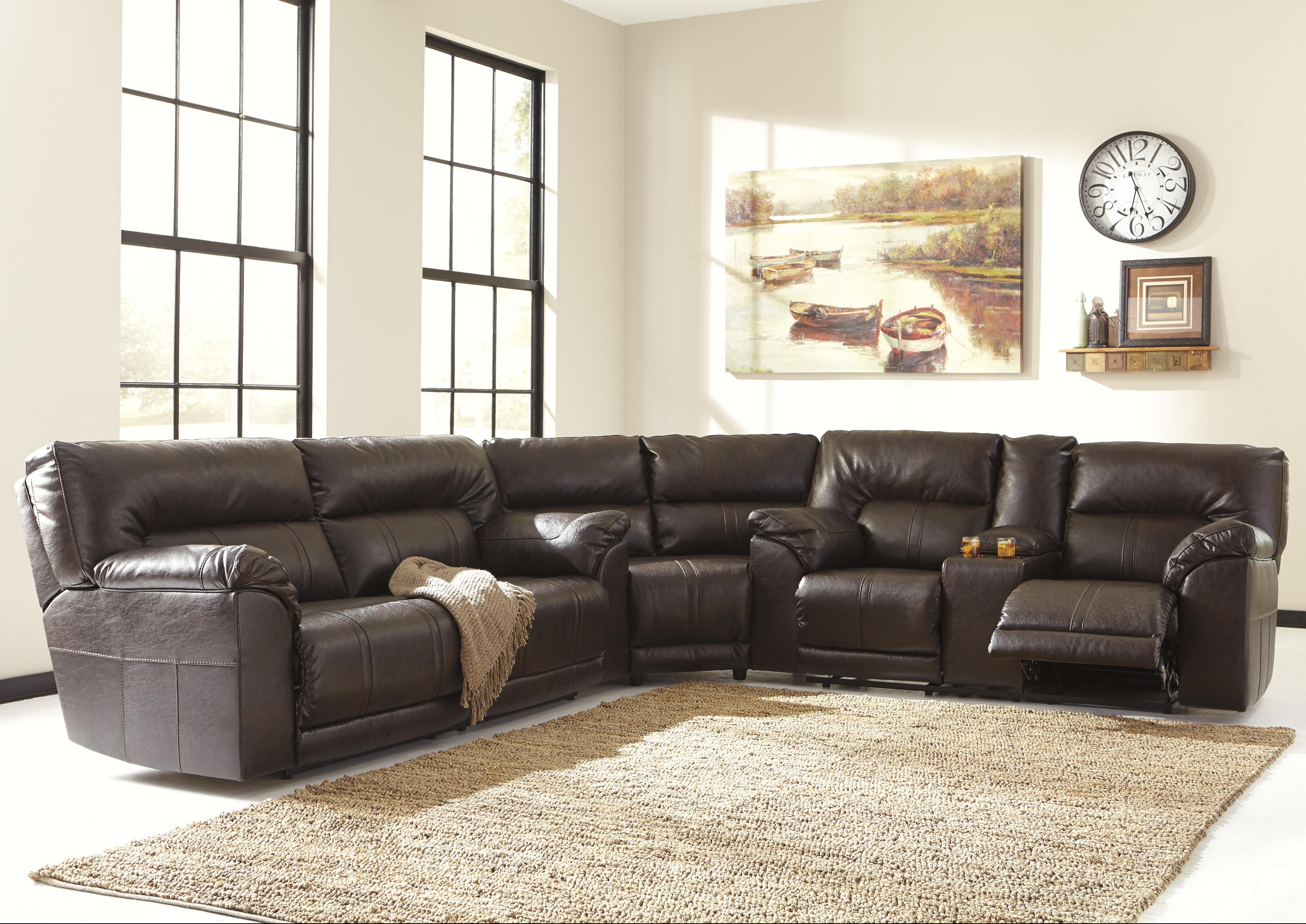 3 Piece Reclining Sectional By Benchcraft Wolf And Gardiner Wolf ~ Fabric Sectional Sofa With Power Recliner 3 Piece Reclining Sectional By Benchcraft Wolf And Gardiner Wolf ~ Fabric Sectional Sofa With Power Recliner
