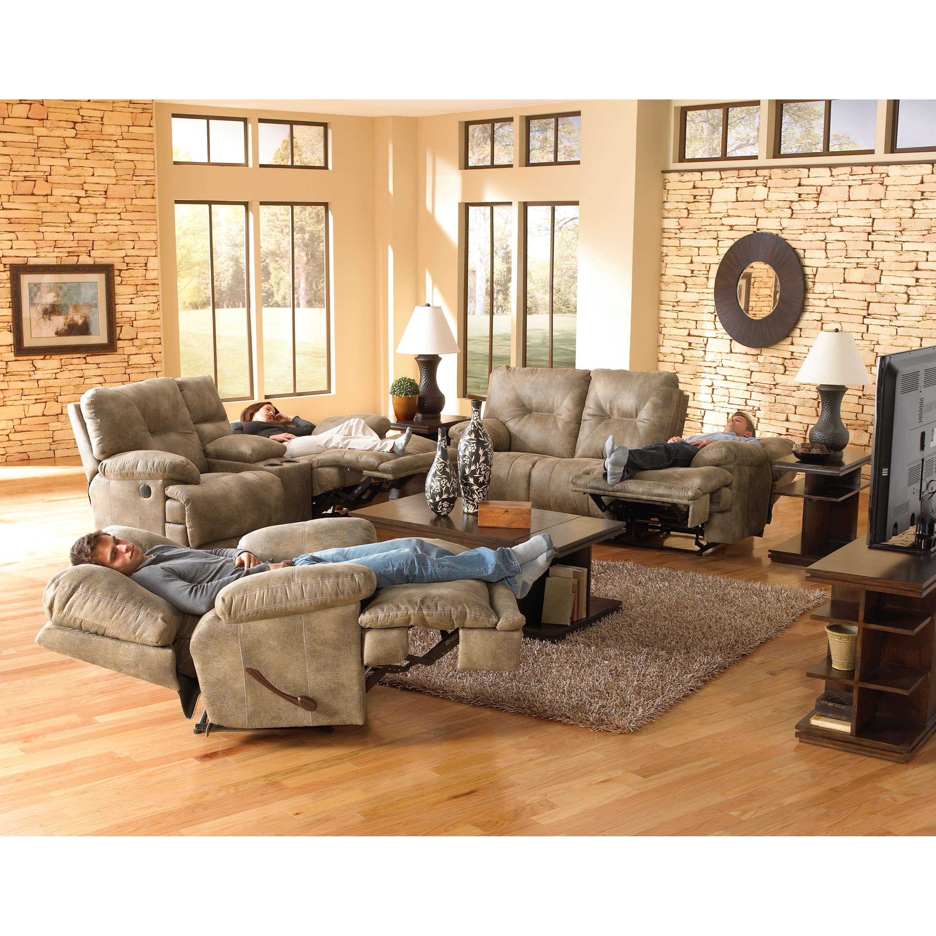 3 Seat Lay Flat Reclining Sofa With Fold Down Middletable By ~ Dual Reclining Sofa With Drop Down Table 3 Seat Lay Flat Reclining Sofa With Fold Down Middletable By ~ Dual Reclining Sofa With Drop Down Table