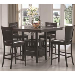 Coaster Jaden Counter Height Table & Stool Set