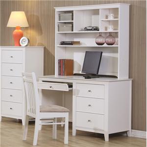 White Desk With Hutch White Desk With Hutch