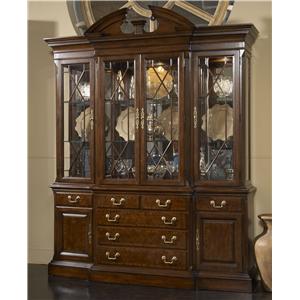 warwick corver cabinet with carved shell backpanel by fine furniture