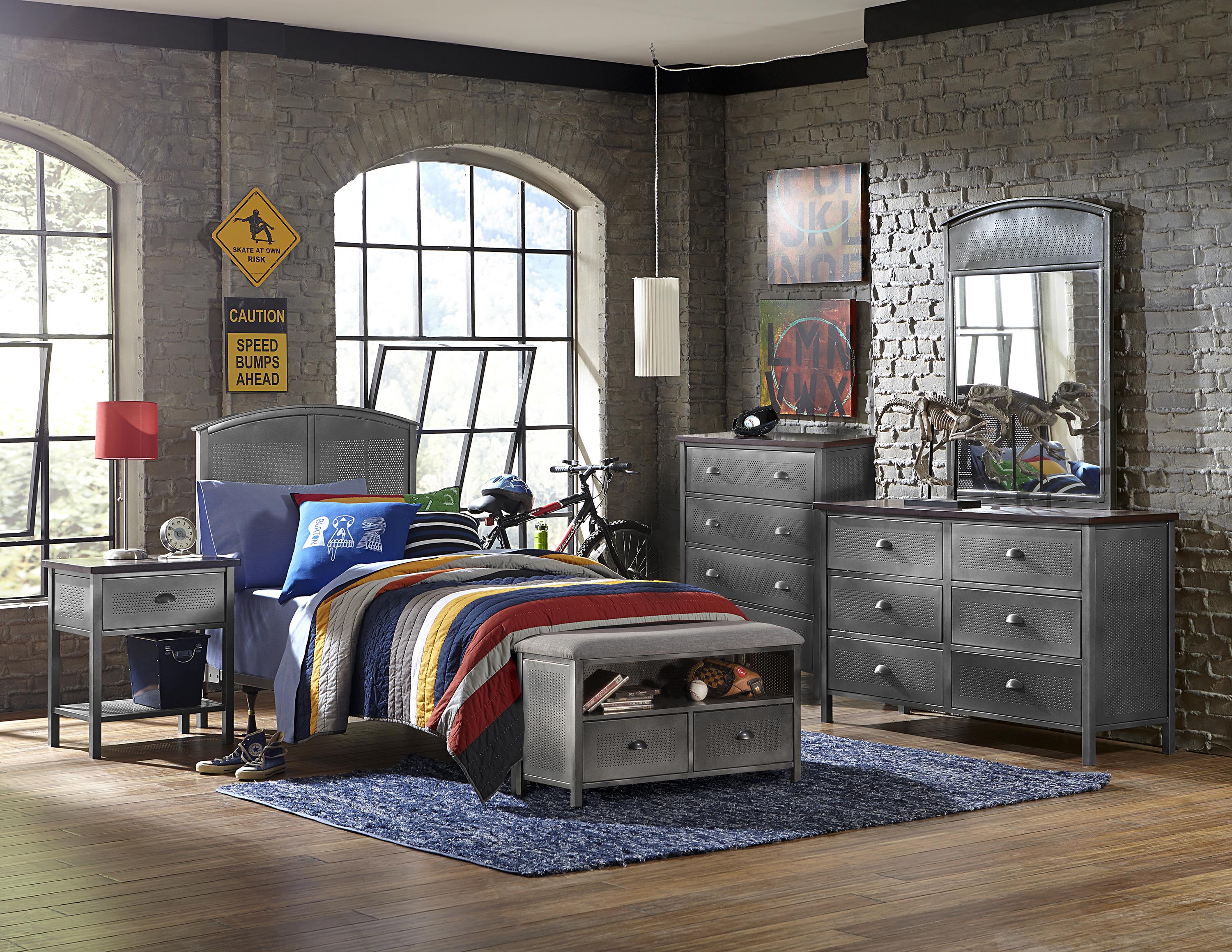 Bedroom Storage Bench Cherry contemporary five piece panel twin bed set with storage bench Bedroom Storage Bench Cherry contemporary five piece panel twin bed set with storage bench