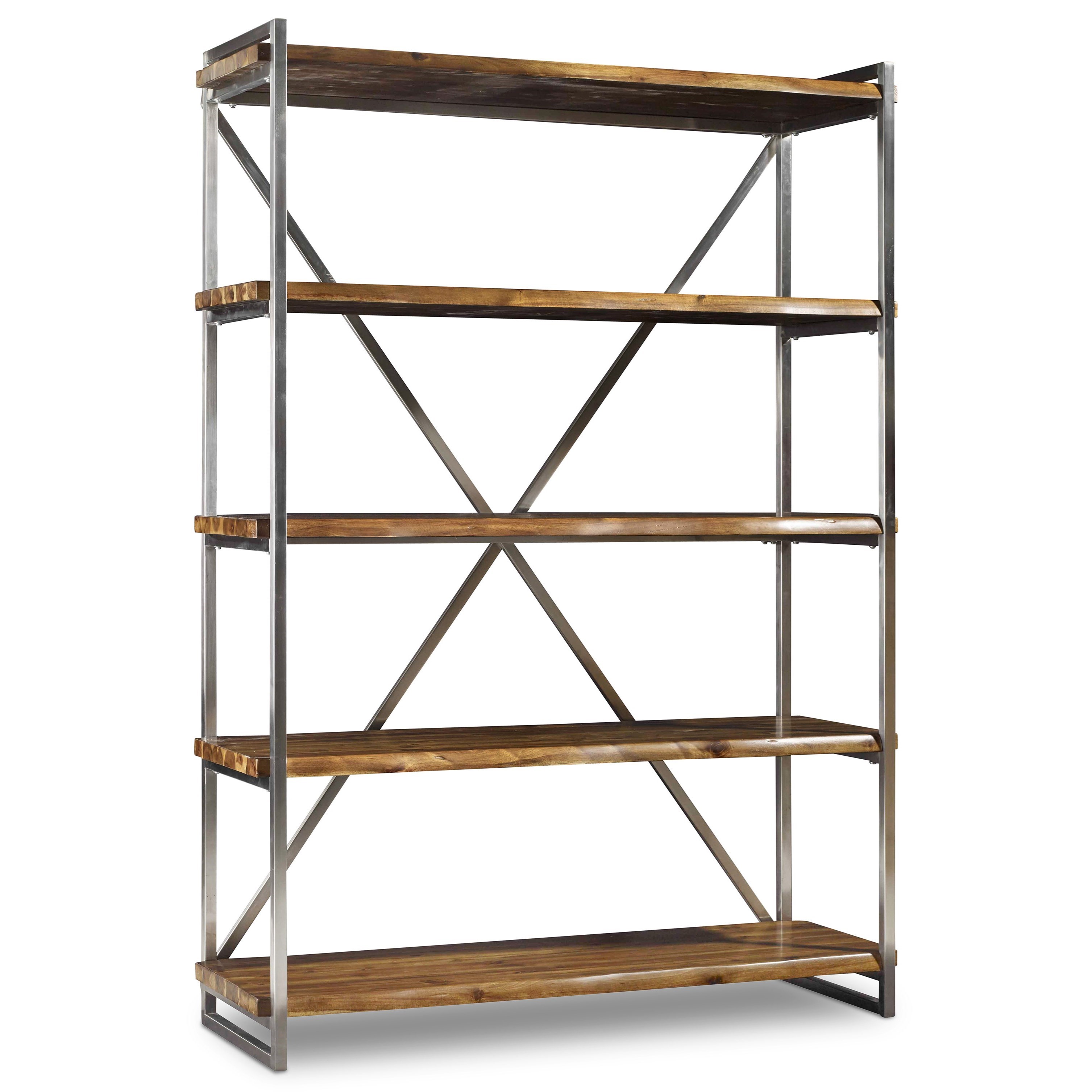 rustic etagere with live edge shelveshooker furniture | wolf rustic etagere with live edge shelveshooker furniture | wolf