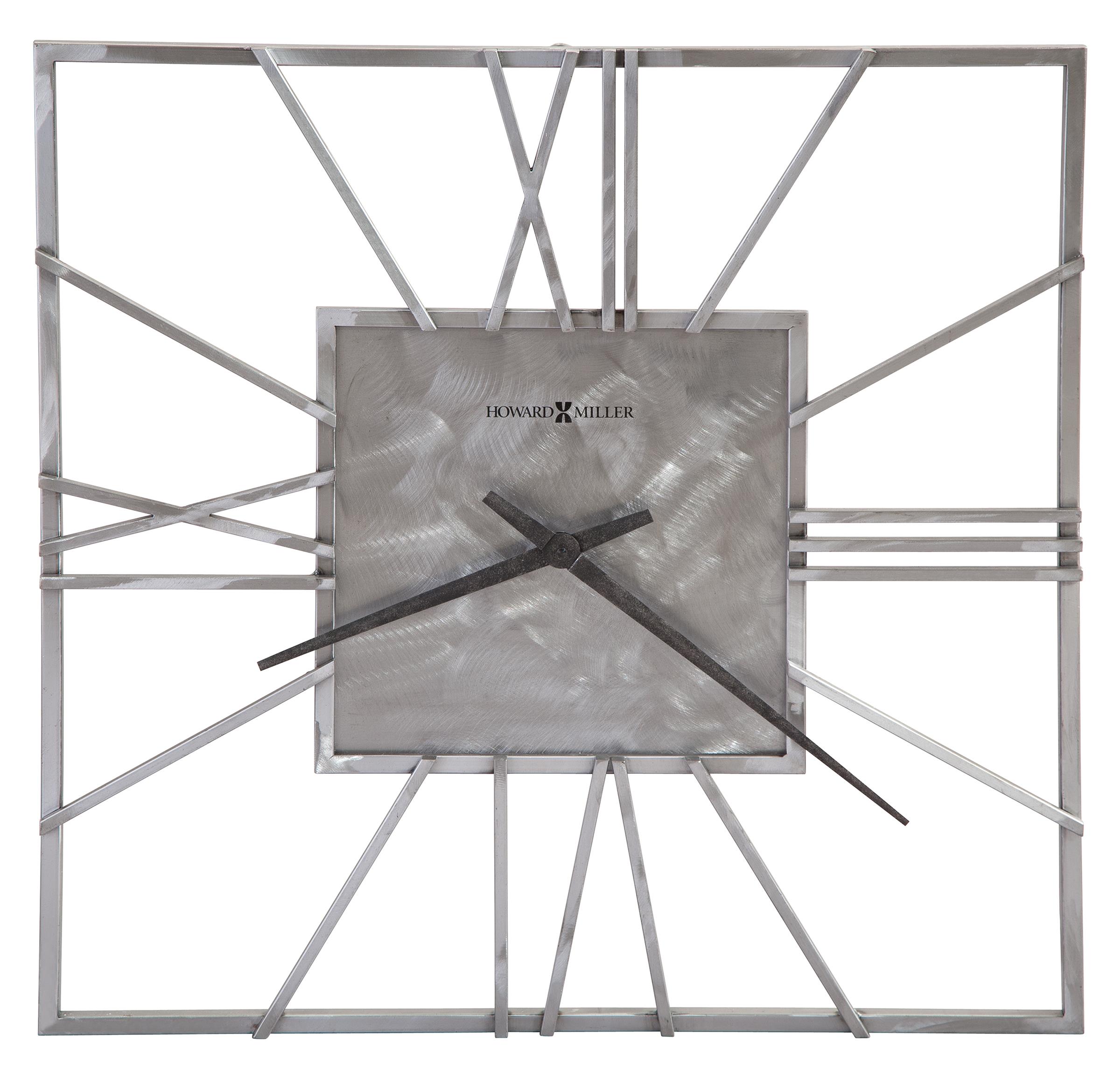 Metal Wall Clock lorain square metal wall clockhoward miller | wolf and Metal Wall Clock lorain square metal wall clockhoward miller | wolf and