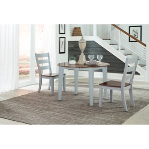 Two-Tone Drop Leaf Breakfast Bar Table by Intercon | Wolf and ... Two-Tone Drop Leaf Breakfast Bar Table by Intercon | Wolf and ...