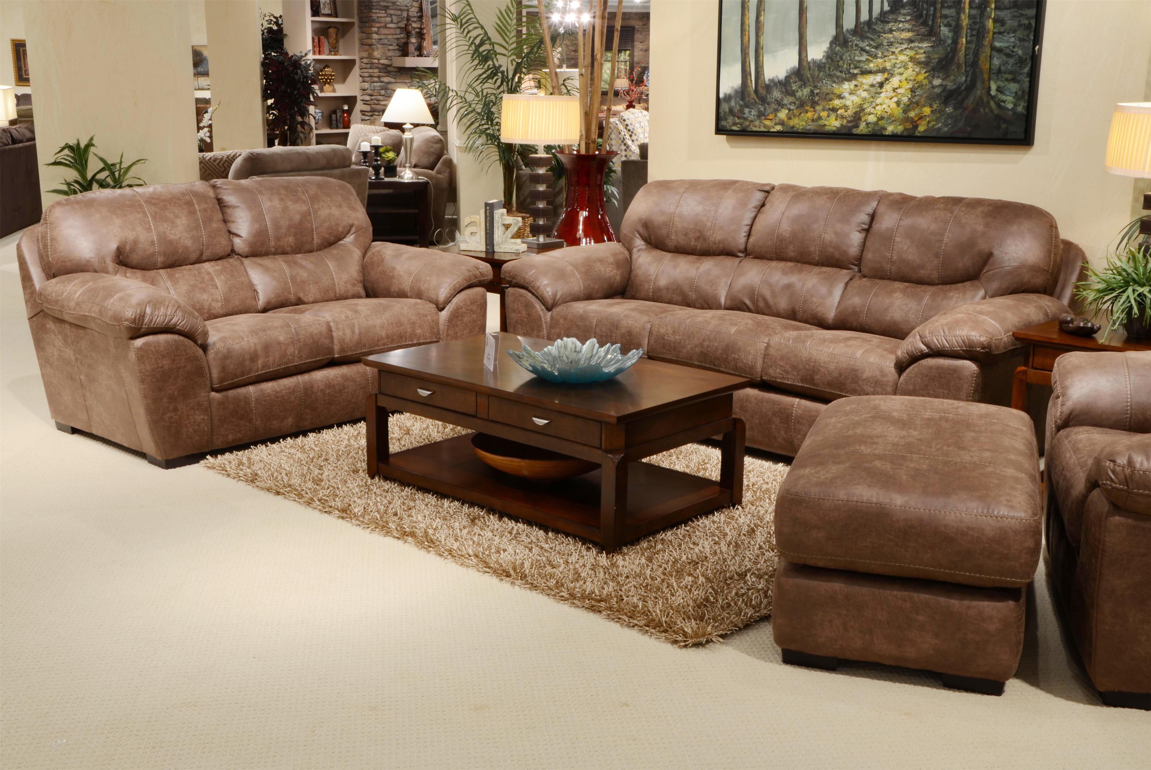 Faux Leather Sofa for Living Rooms and Family Rooms by Jackson