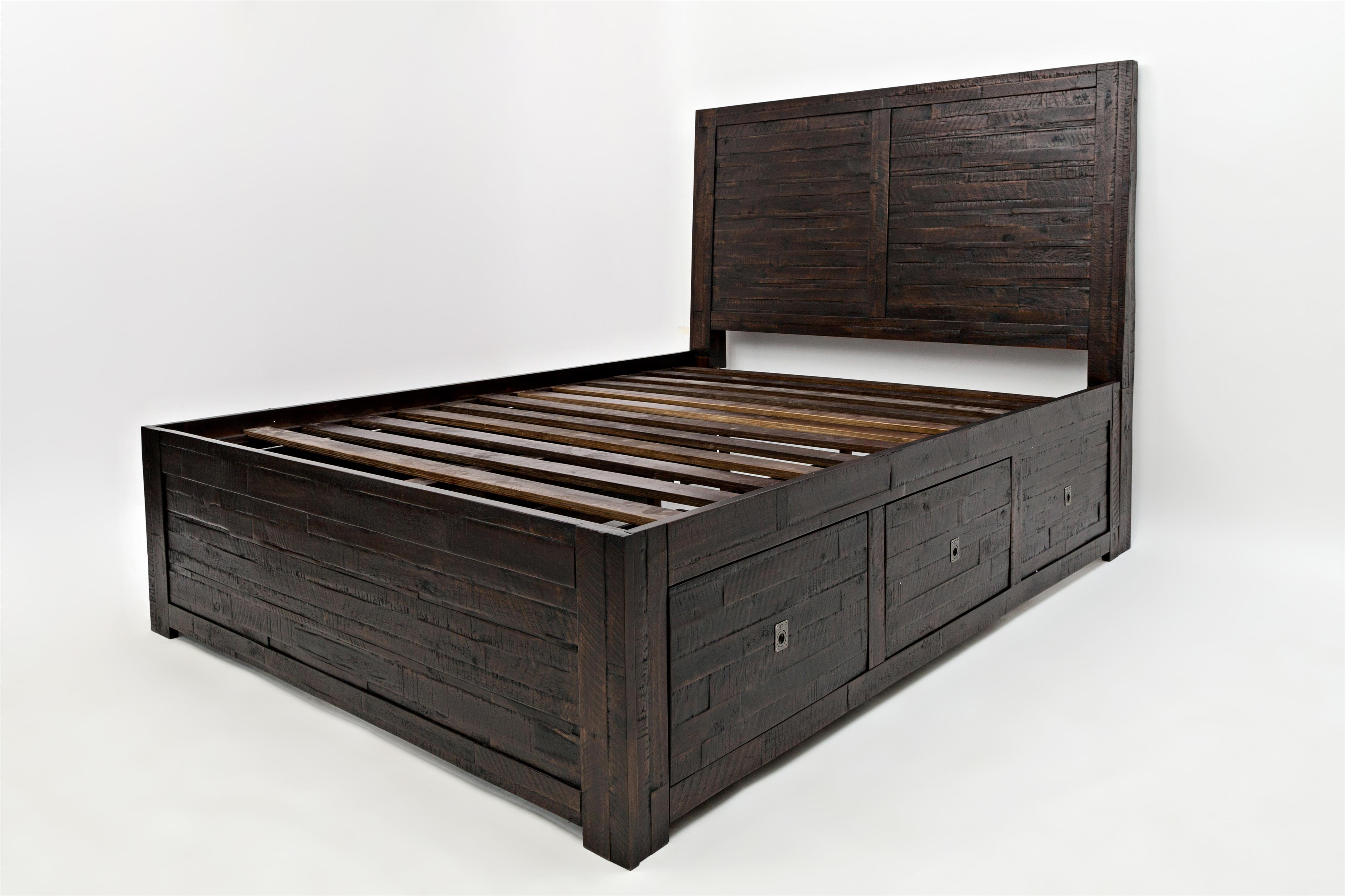 King Storage Bed by Jofran | Wolf Furniture King Storage Bed by Jofran | Wolf Furniture