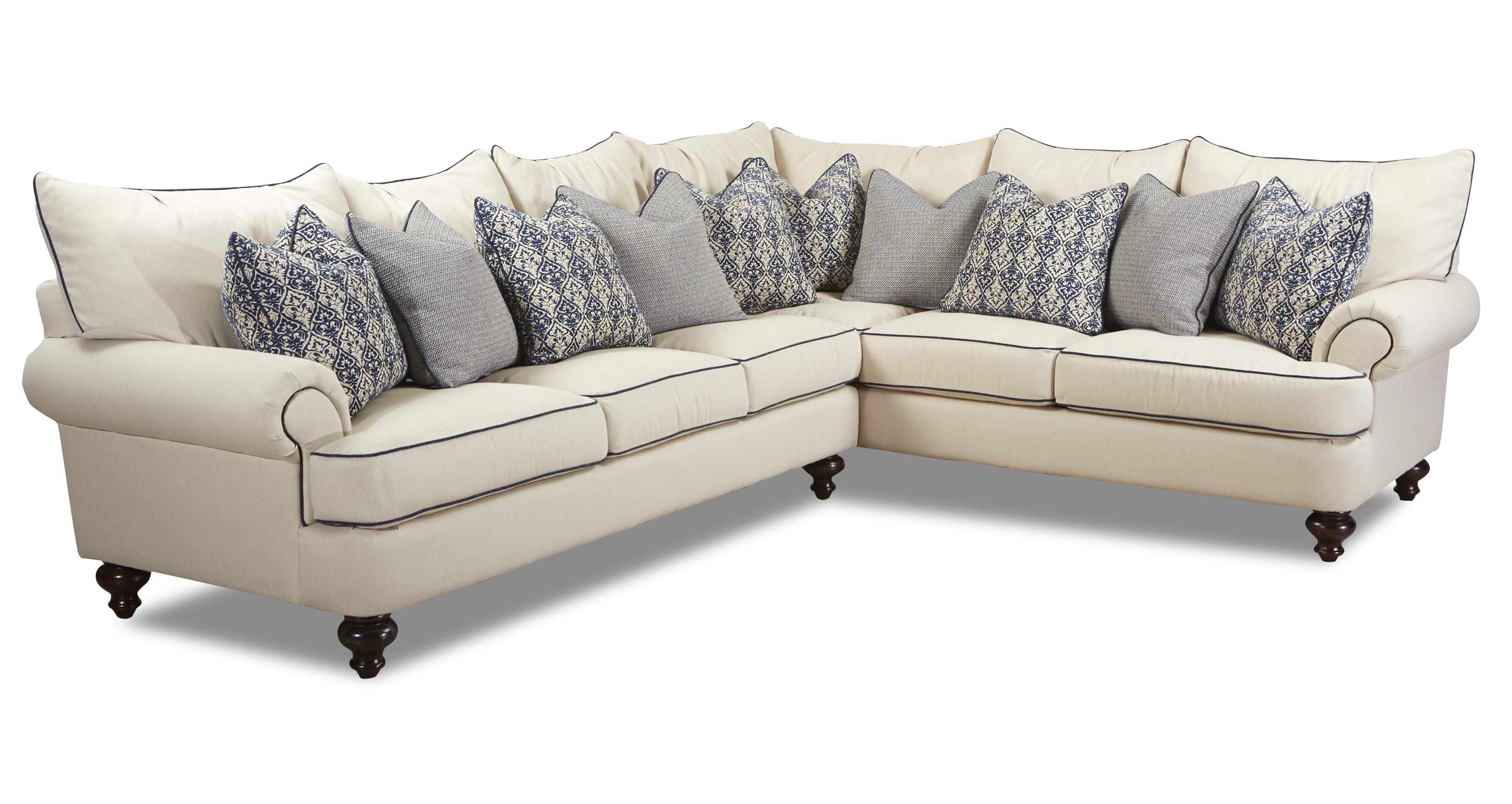 shabby chic sectional sofa by klaussner wolf and gardiner wolf furniture shabby chic sectional sofa by klaussner wolf and gardiner wolf furniture