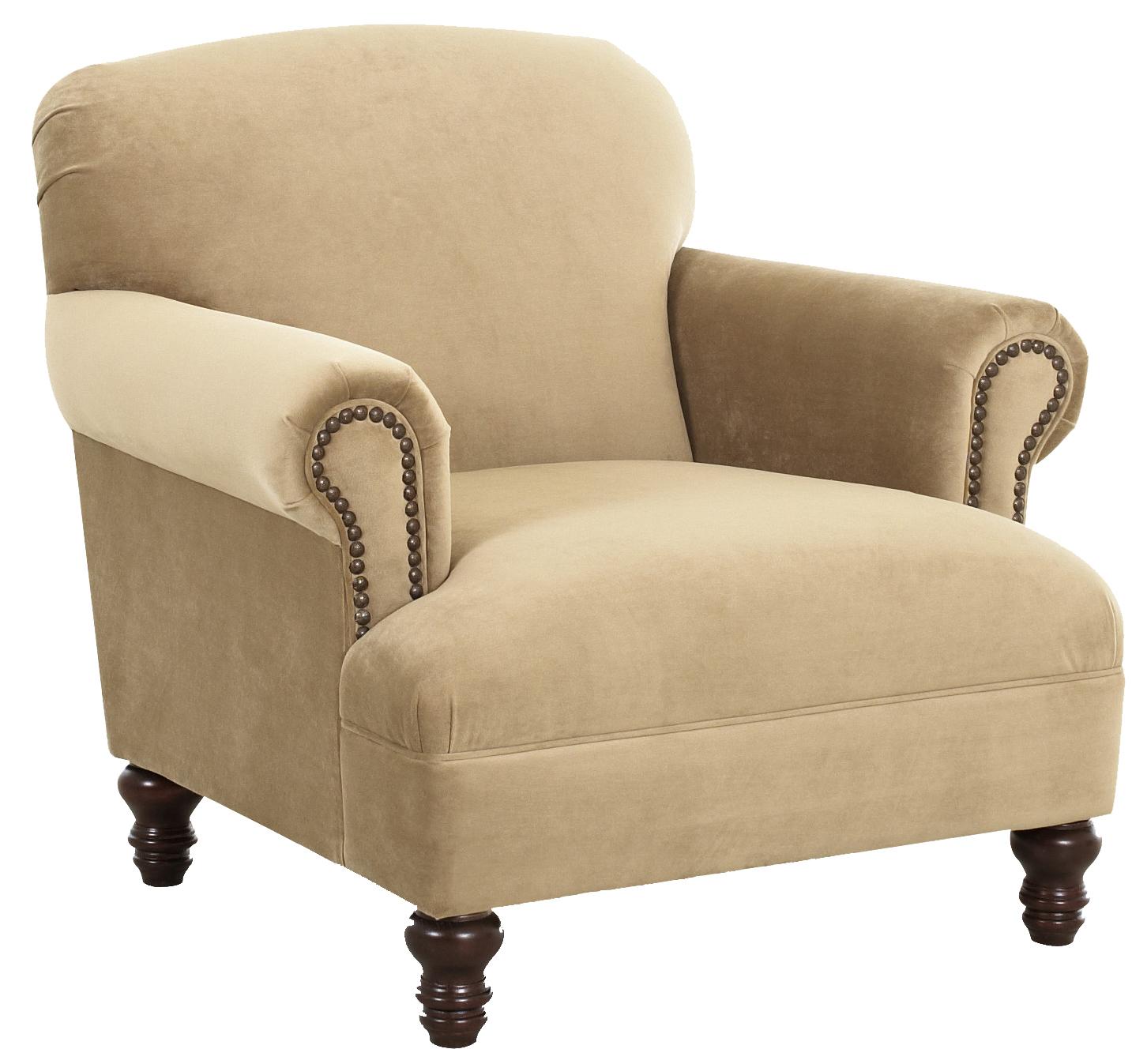 Traditional Upholstered Chair by Klaussner | Wolf and Gardiner Wolf