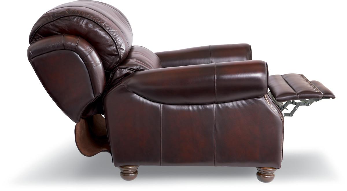 traditional high leg leather reclinerla-z-boy | wolf and traditional high leg leather reclinerla-z-boy | wolf and