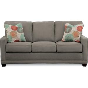 sofa with wood legs and welt cord