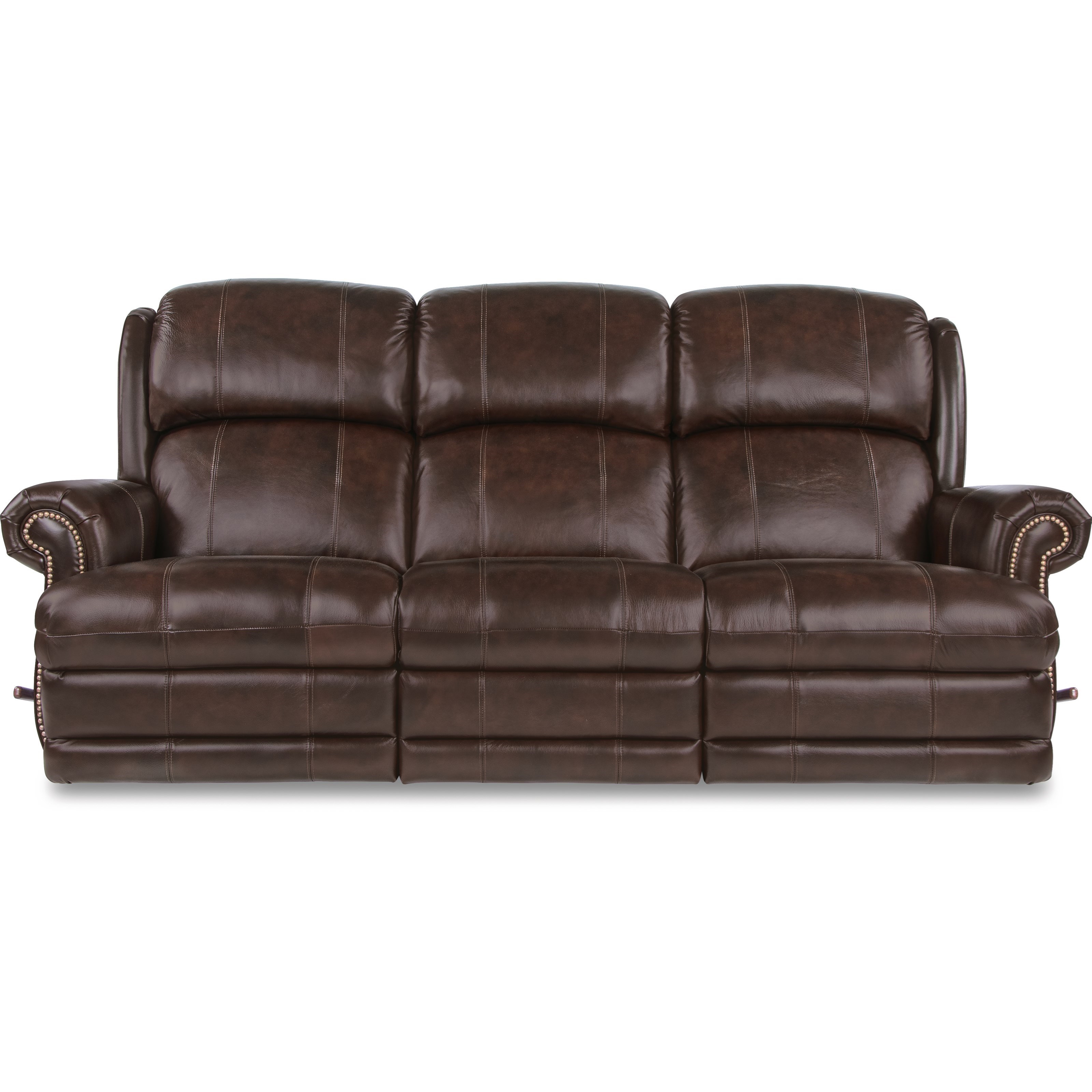 Traditional Power Recline XRwâ„¢ Space Saver Reclining Sofa by La Z