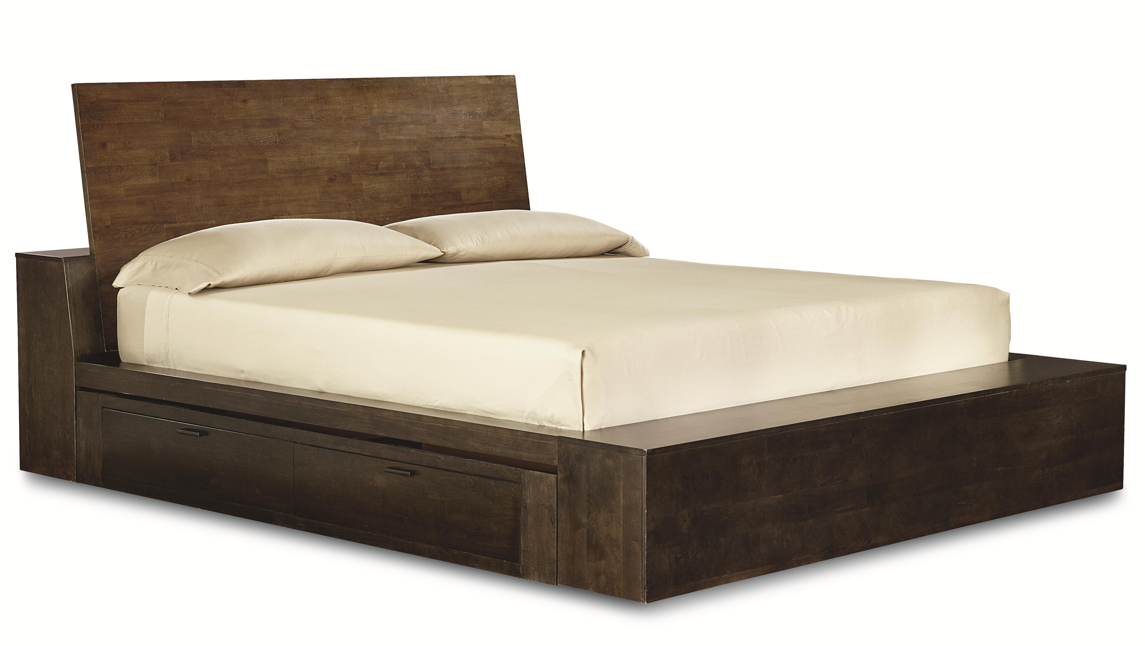 plete Platform Queen Bed with Two Storage Drawers by Legacy plete Platform Queen Bed with Two Storage Drawers by Legacy