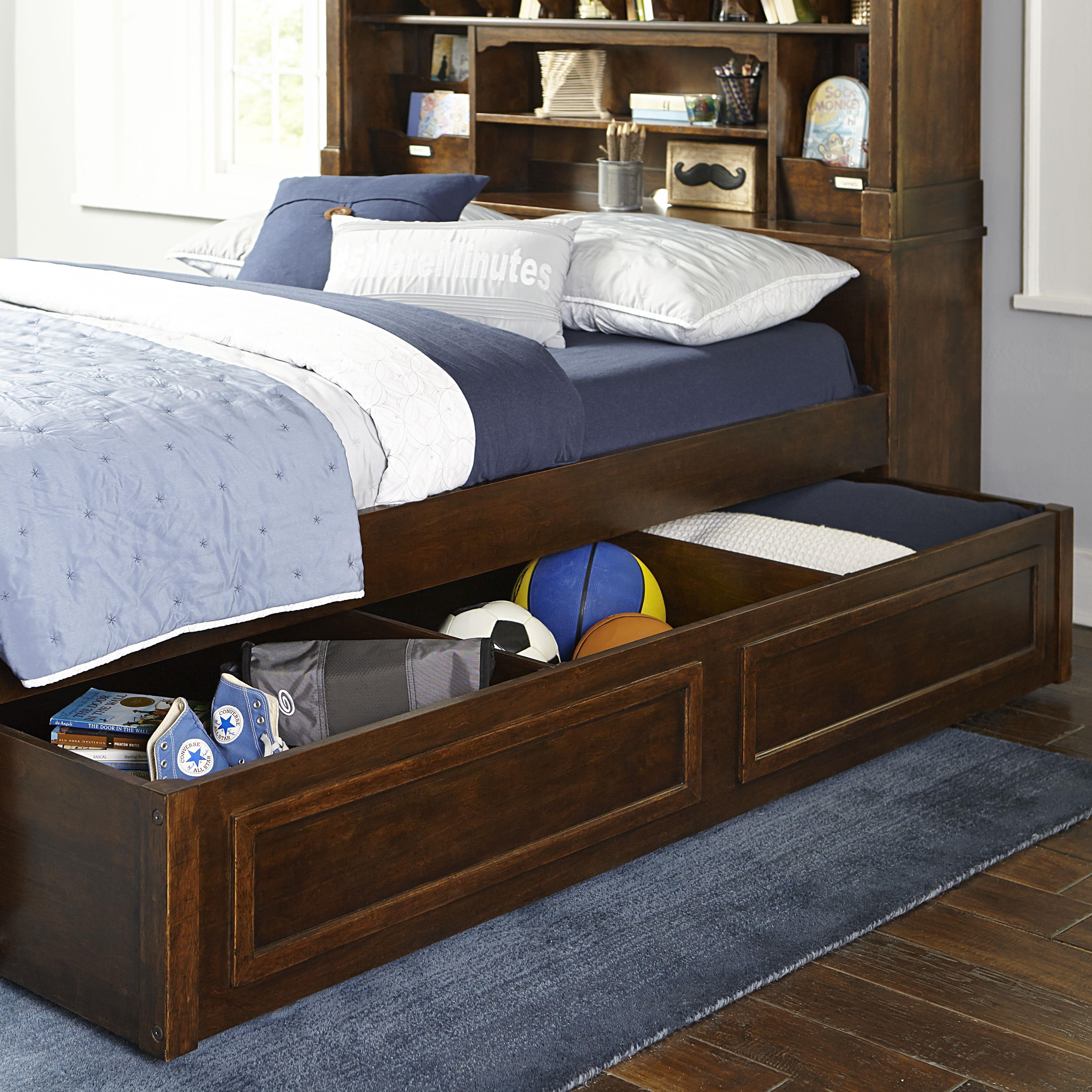 Trundle Drawer Full Bed With Bookcase Headboard Trundle Drawer Full Bed With Bookcase Headboard