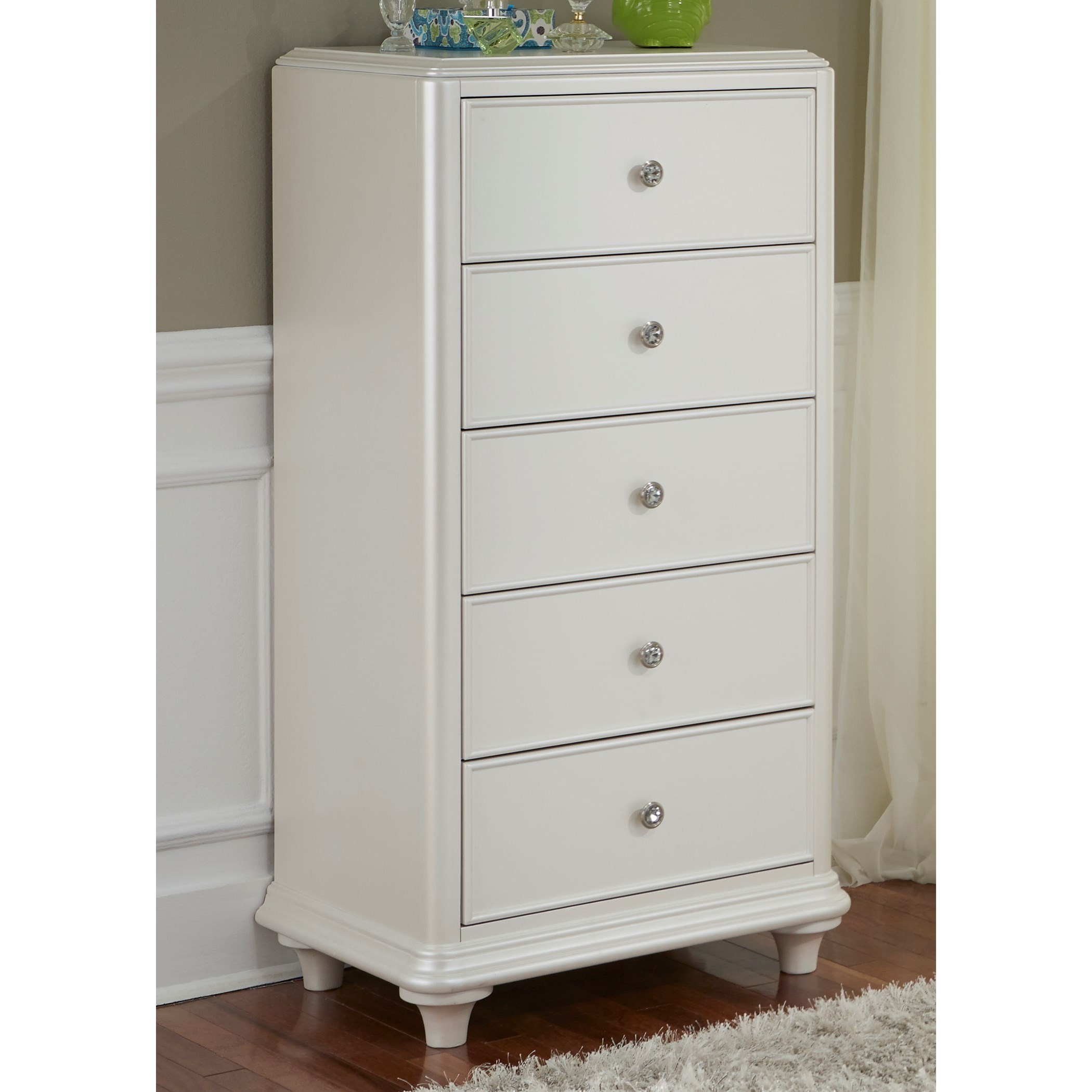 Contemporary Glass Drawer Lingerie Chest By Liberty Furniture - Contemporary Glass Drawer Lingerie Chest contemporary glass drawer lingerie chest by liberty furniture - contemporary glass drawer lingerie chest