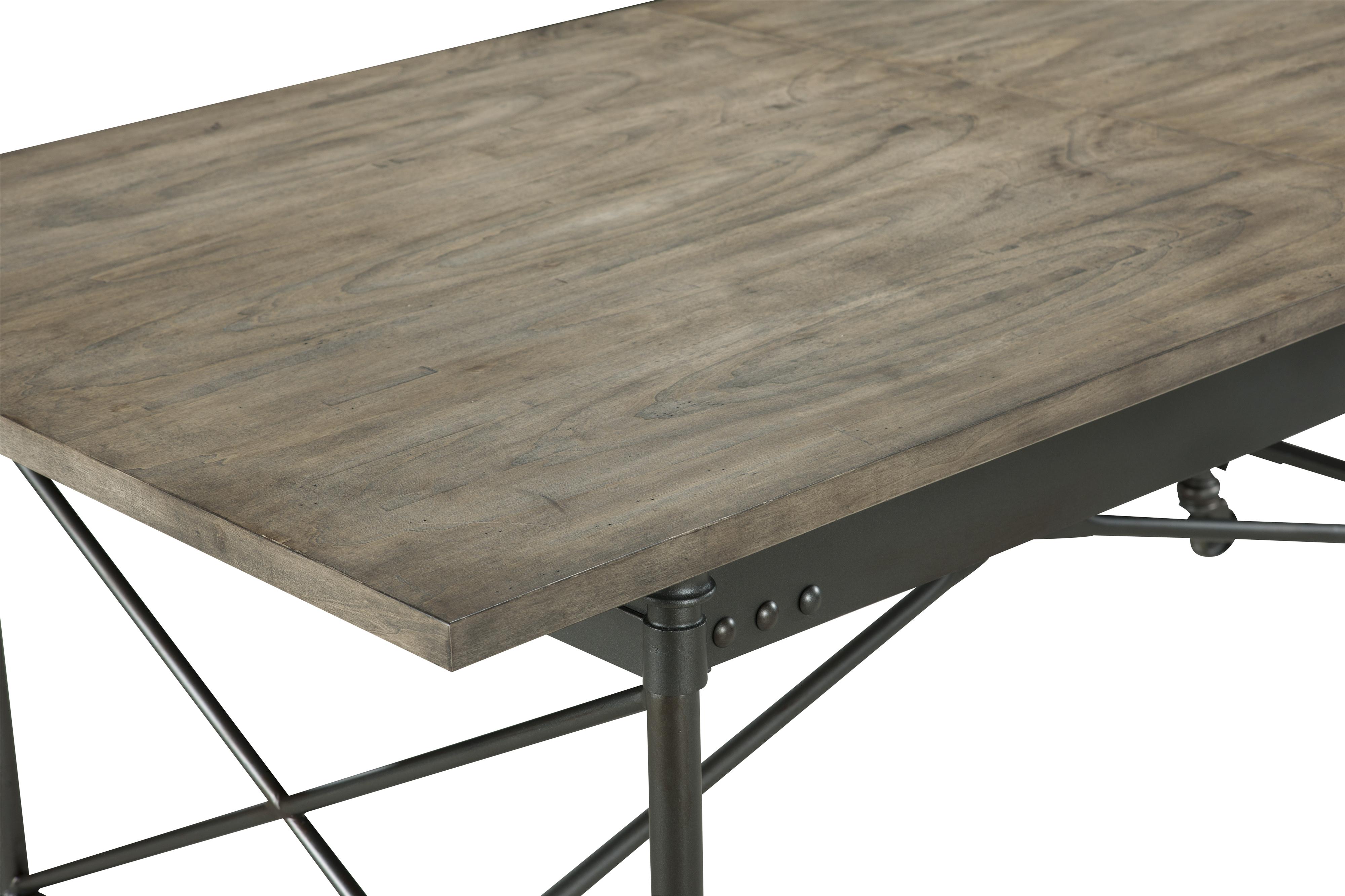 rustic dining table with casters and extension leaf by magnussen home - Magnussen Dining Room Furniture rustic dining table with casters and extension leaf by magnussen home - Magnussen Dining Room Furniture