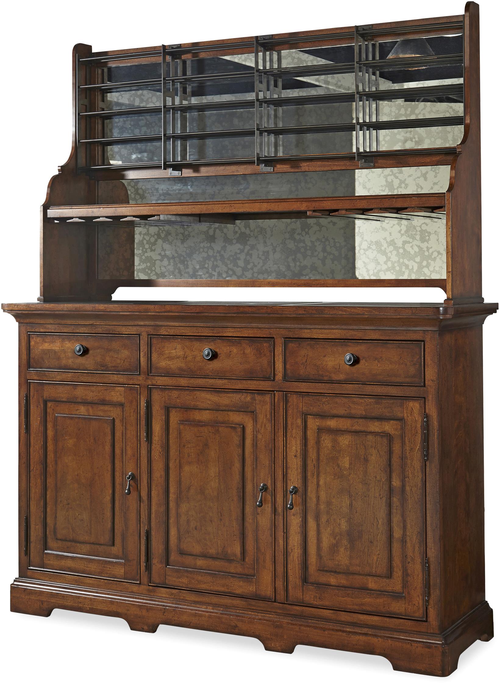 credenza with wine bottle rack and stemware storage by credenza with wine bottle rack and stemware storage by