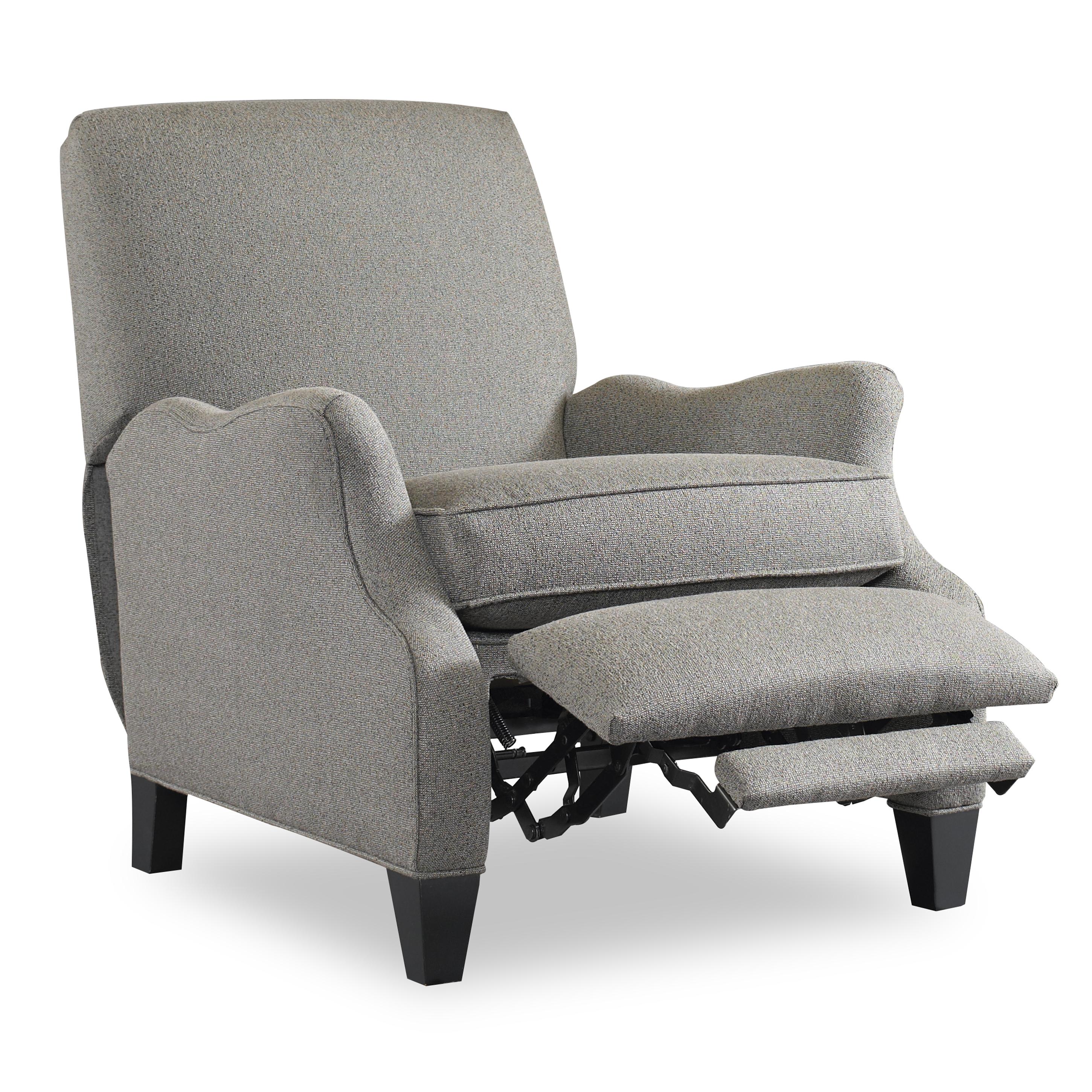 Contemporary Reclining Chair With Curved Arms By Sam Moore Wolf - Contemporary Reclining Chair With Curved Arms contemporary reclining chair with curved arms by sam moore wolf - contemporary reclining chair with curved arms