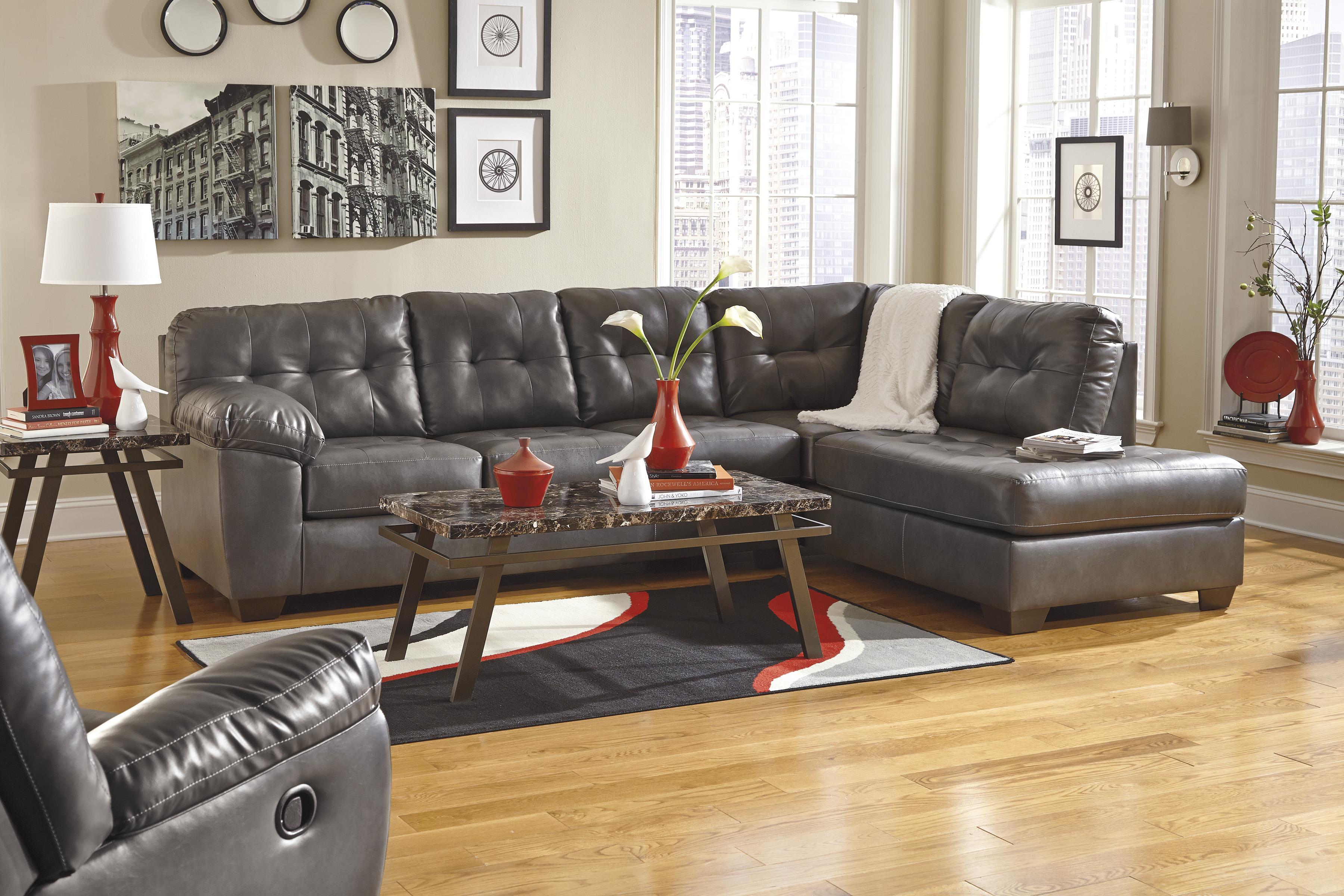 faux leather sectional odessa gray faux leather sectional sofa