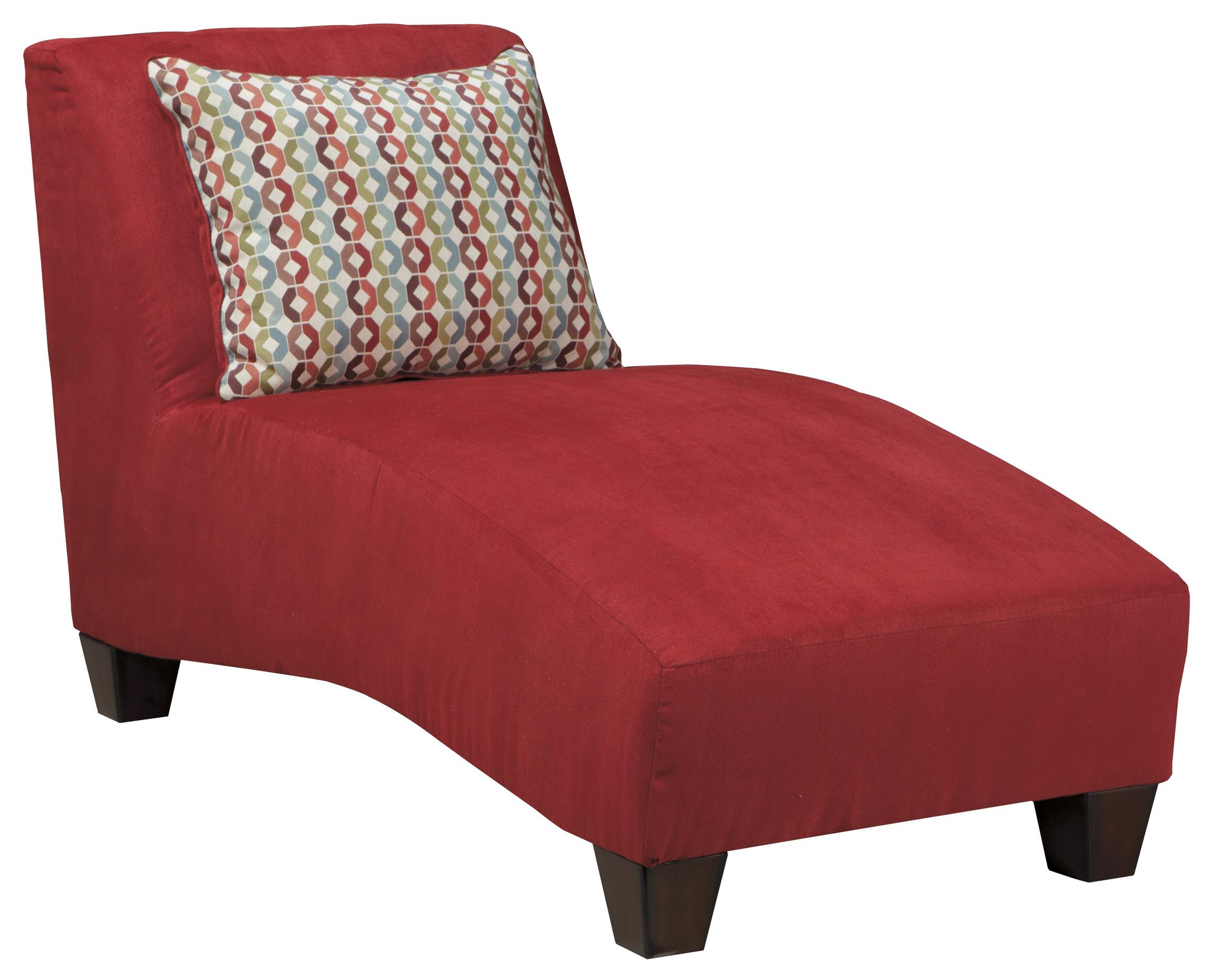 Contemporary Armless Chaise By Signature Design By Ashley Wolf - Contemporary Armless Chaise contemporary armless chaise by signature design by ashley wolf - contemporary armless chaise