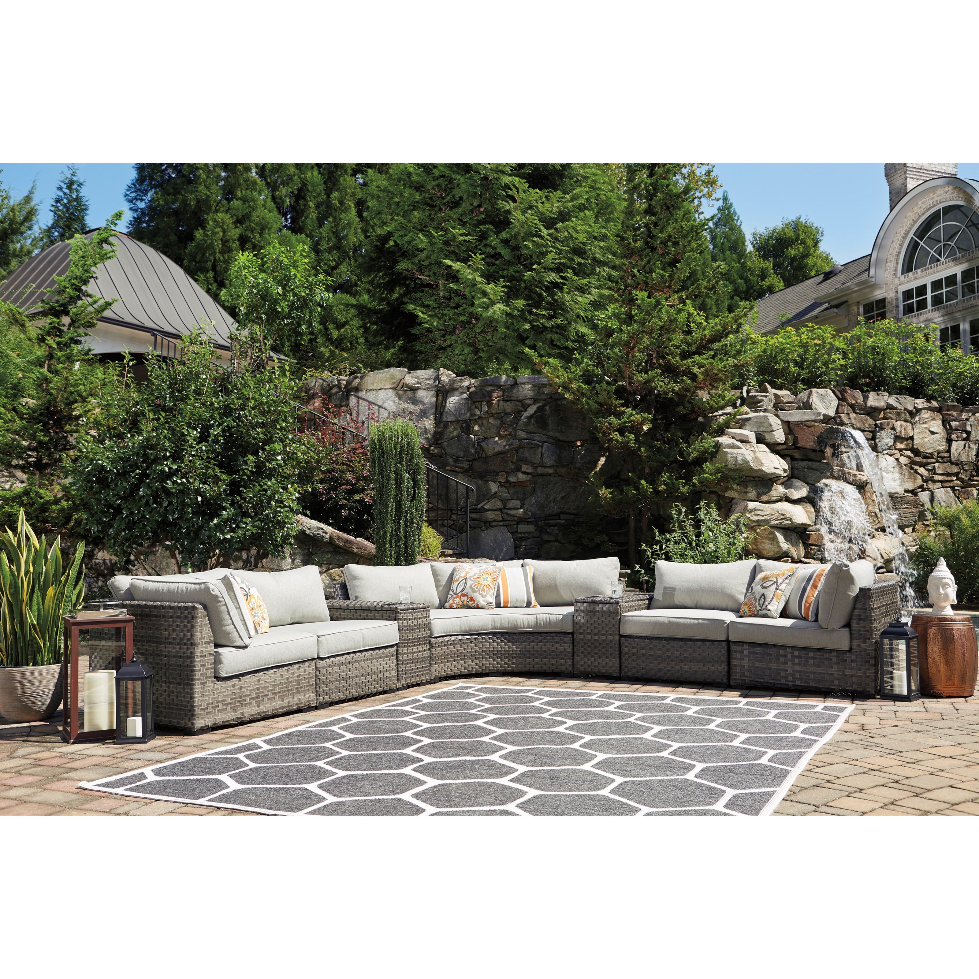 outdoor sectional sale loughran piece outdoor sectional set by signature design ashley wolf outdoor sectional sale loughran piece outdoor sectional set by signature design ashley wolf