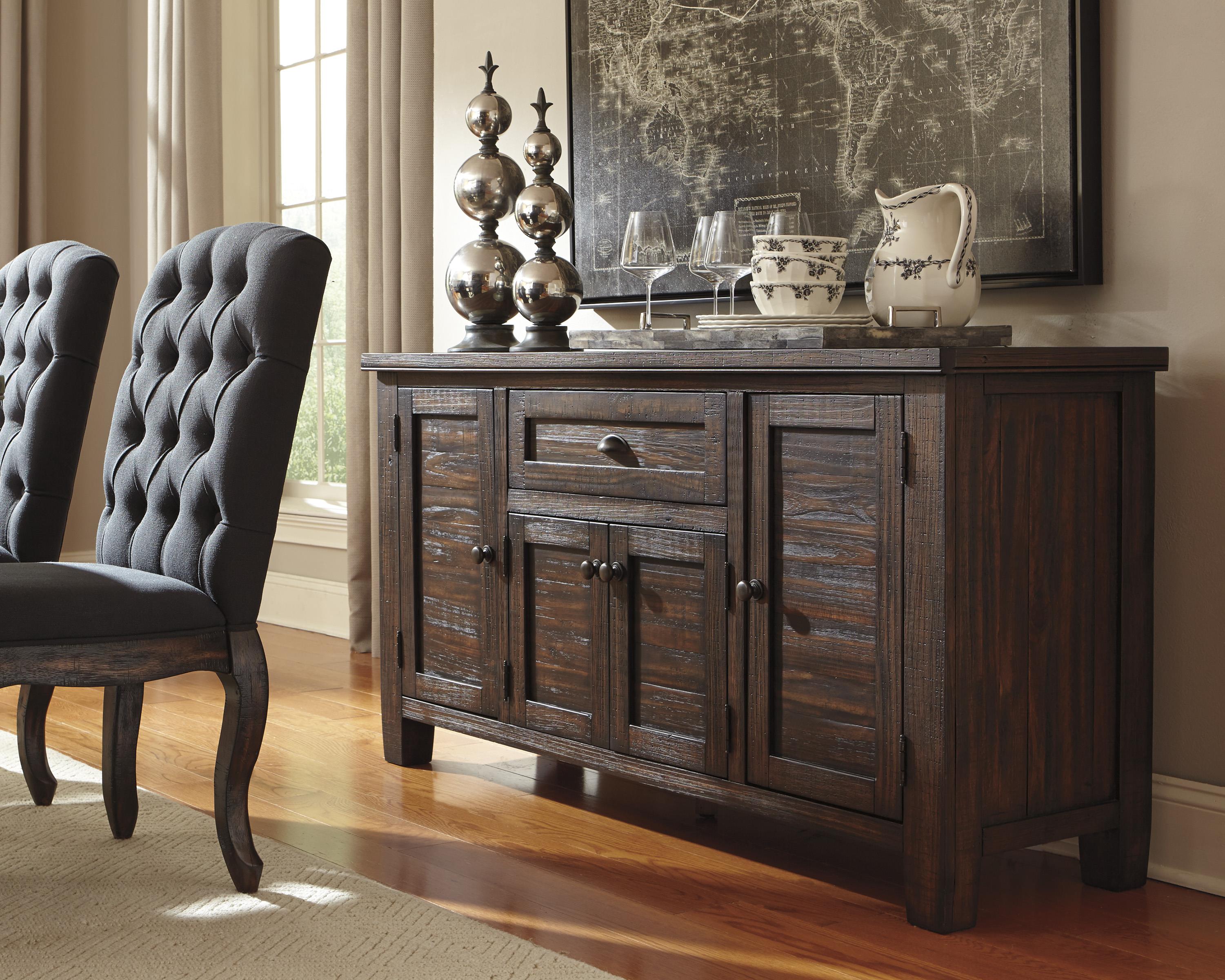 Solid Wood Pine Dining Room Server by Signature Design by Ashley ... Solid Wood Pine Dining Room Server by Signature Design by Ashley ...