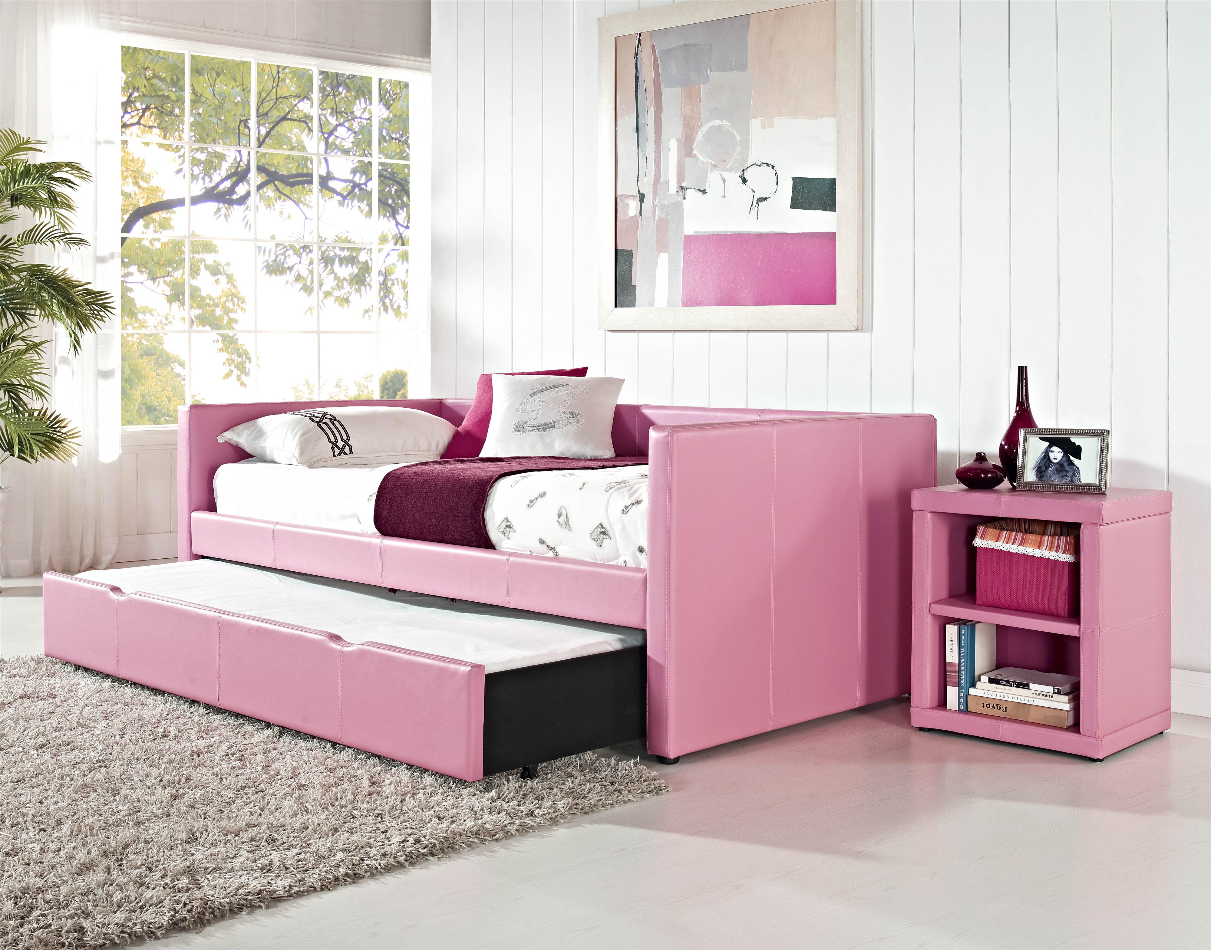 Twin Upholstered Daybed With Trundle By Standard Furniture Wolf Twin Daybed With Trundle