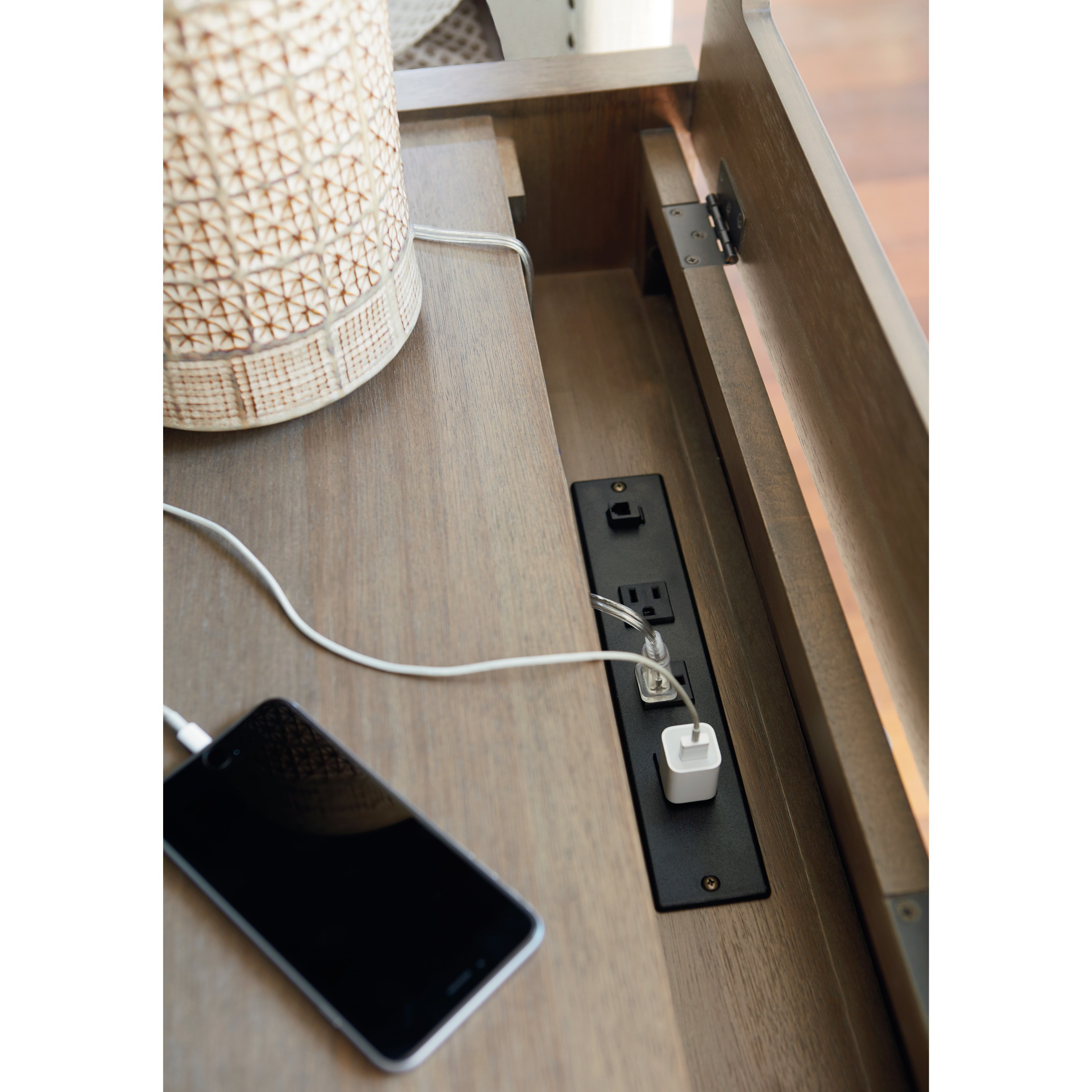 nightstand with outlets power outlet midcentury modern night stand with hidden electrical outlets by nightstand with outlets power outlet midcentury modern night stand with hidden electrical outlets by