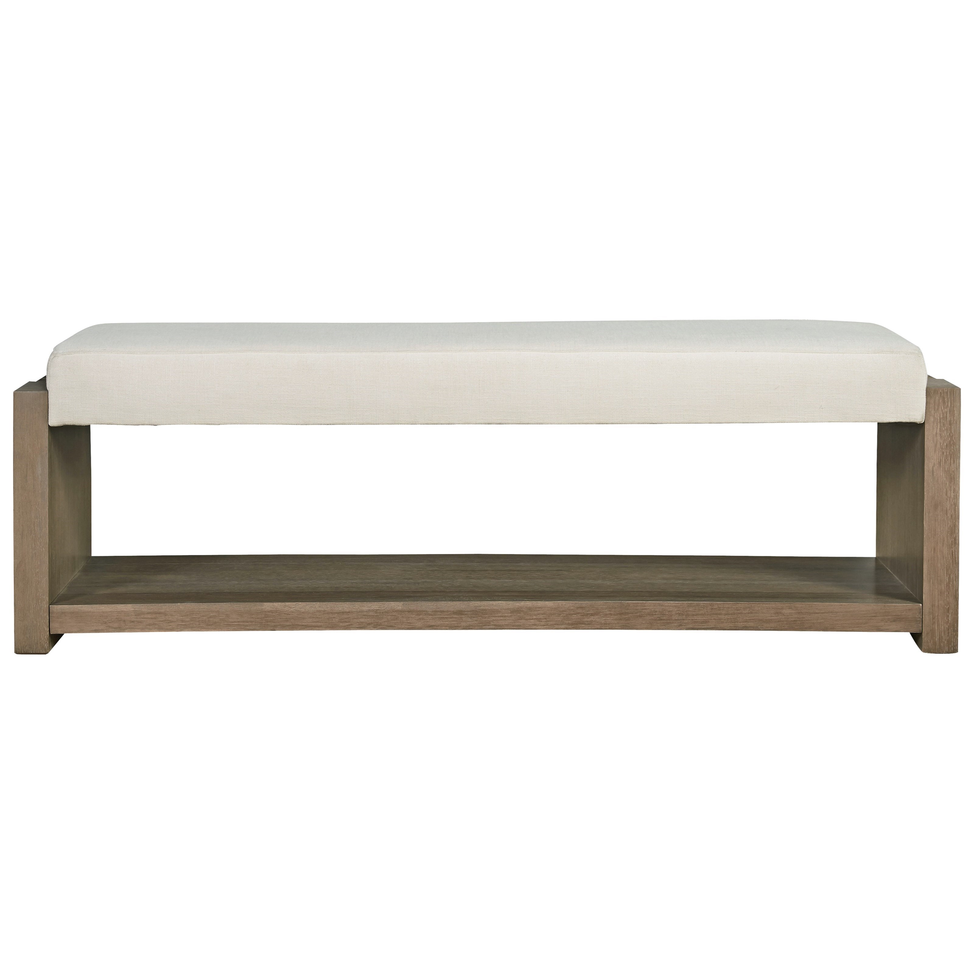 Contemporary Upholstered Bench With Bottom Shelf By Universal - Contemporary Upholstered Bench With Bottom Shelf contemporary upholstered bench with bottom shelf by universal - contemporary upholstered bench with bottom shelf