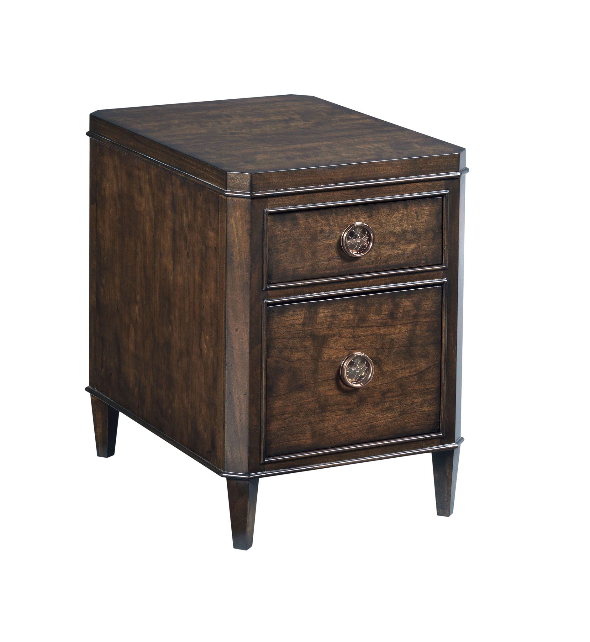 Charging Chairside Table with 2 Drawers by American Drew