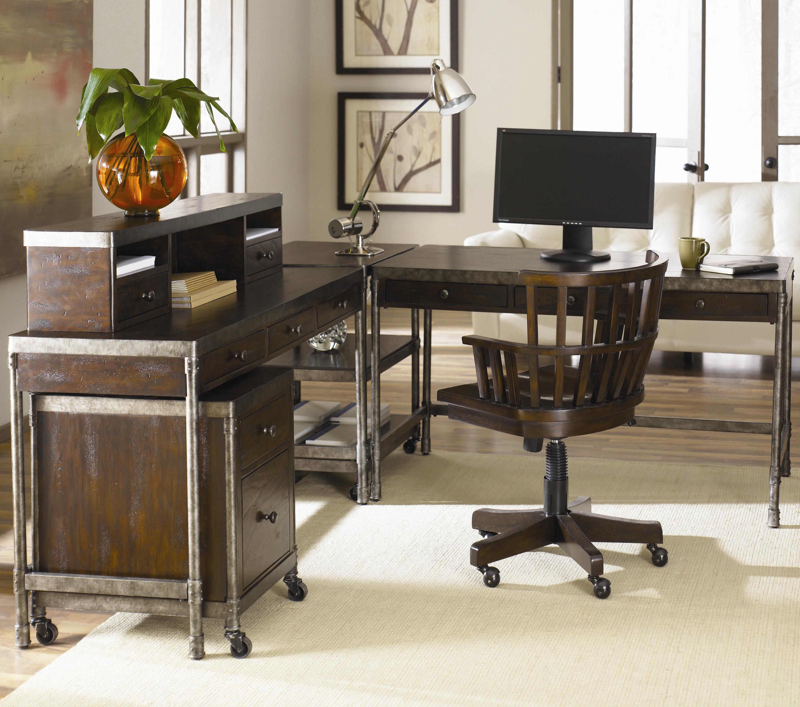 fice Desk Chair w Wheels by Hammary