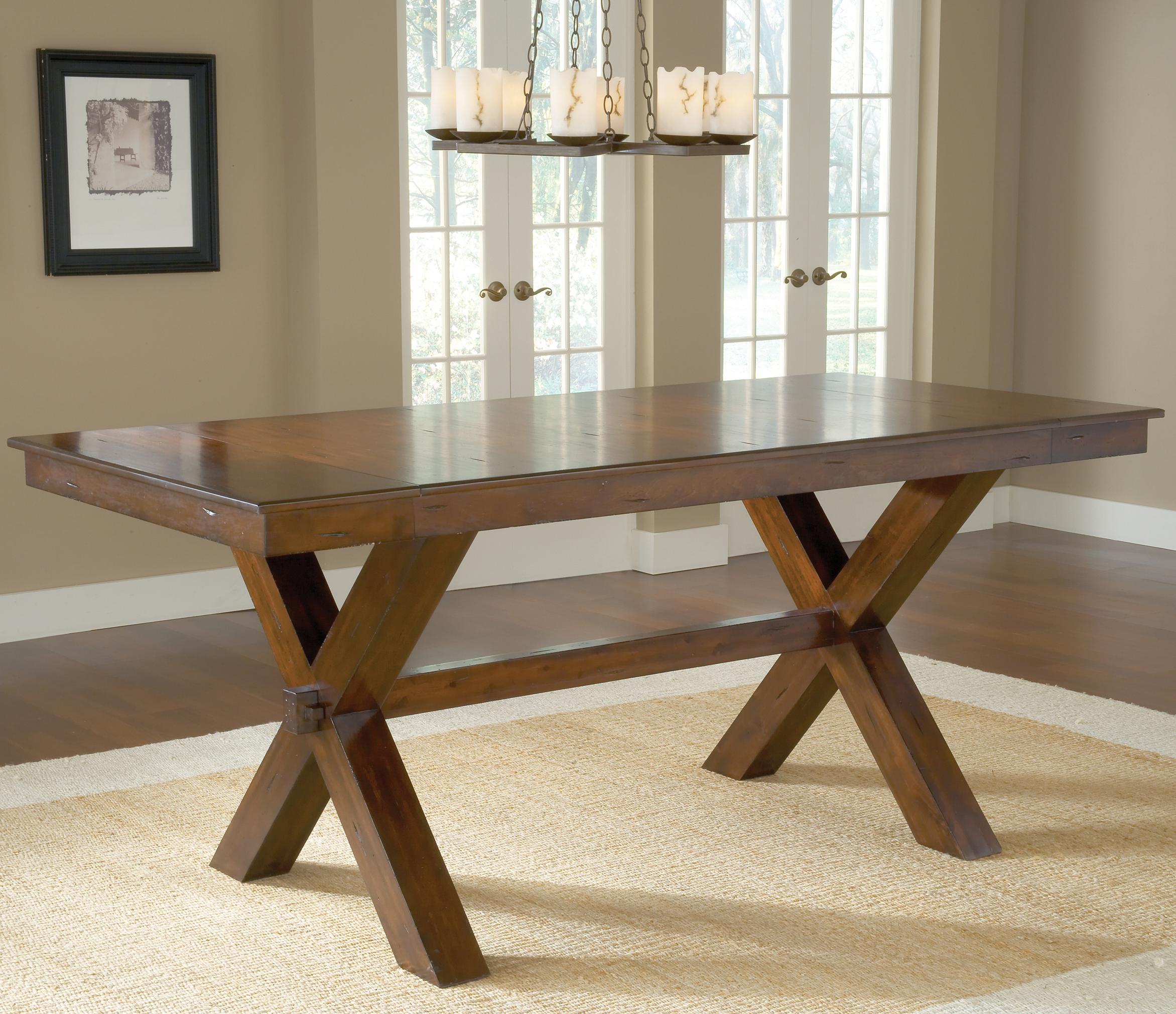 Counter Height Trestle Table by Hillsdale Wolf and Gardiner Wolf ...