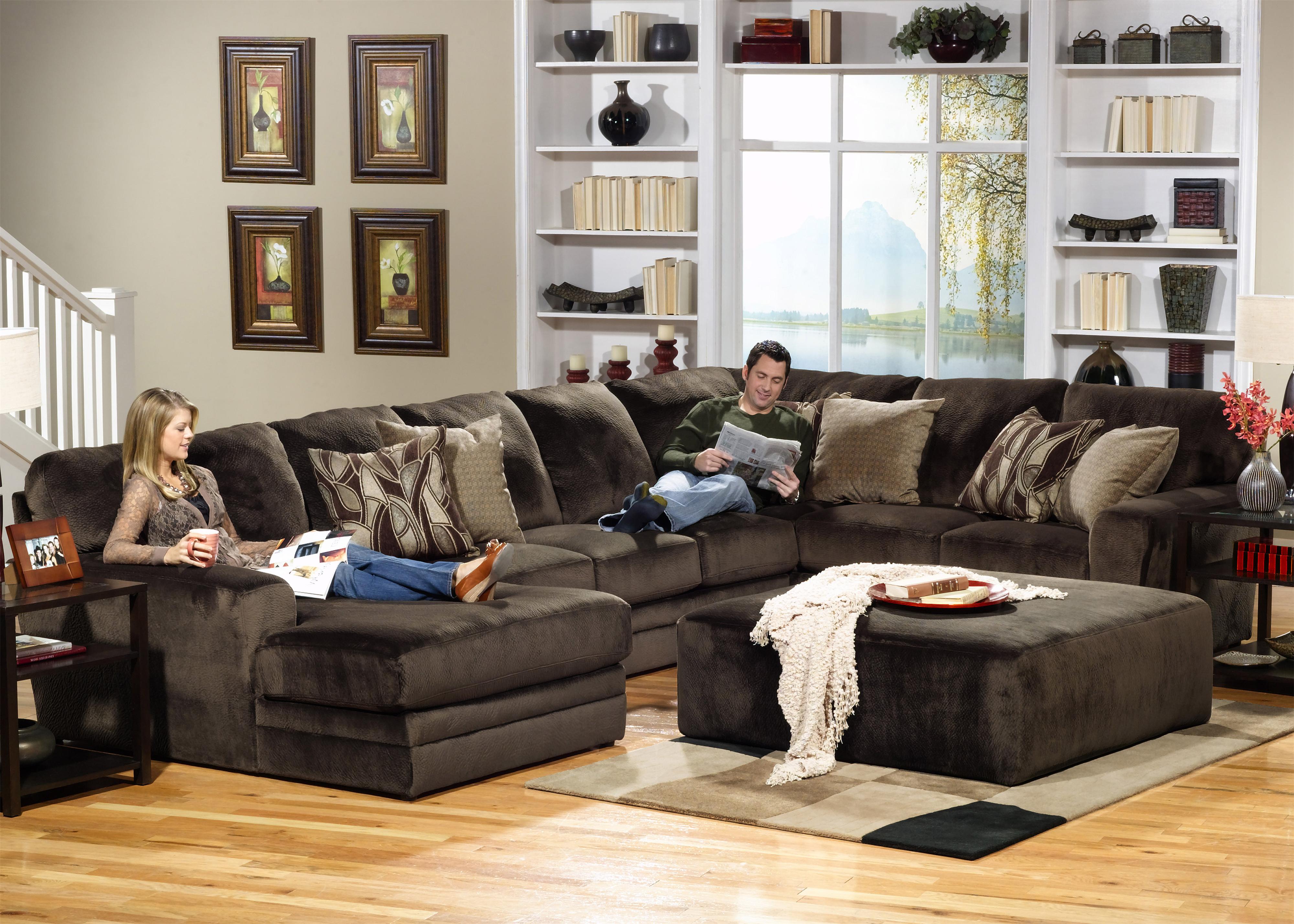 3 Piece Sectional with RSF Section by Jackson Furniture | Wolf Furniture