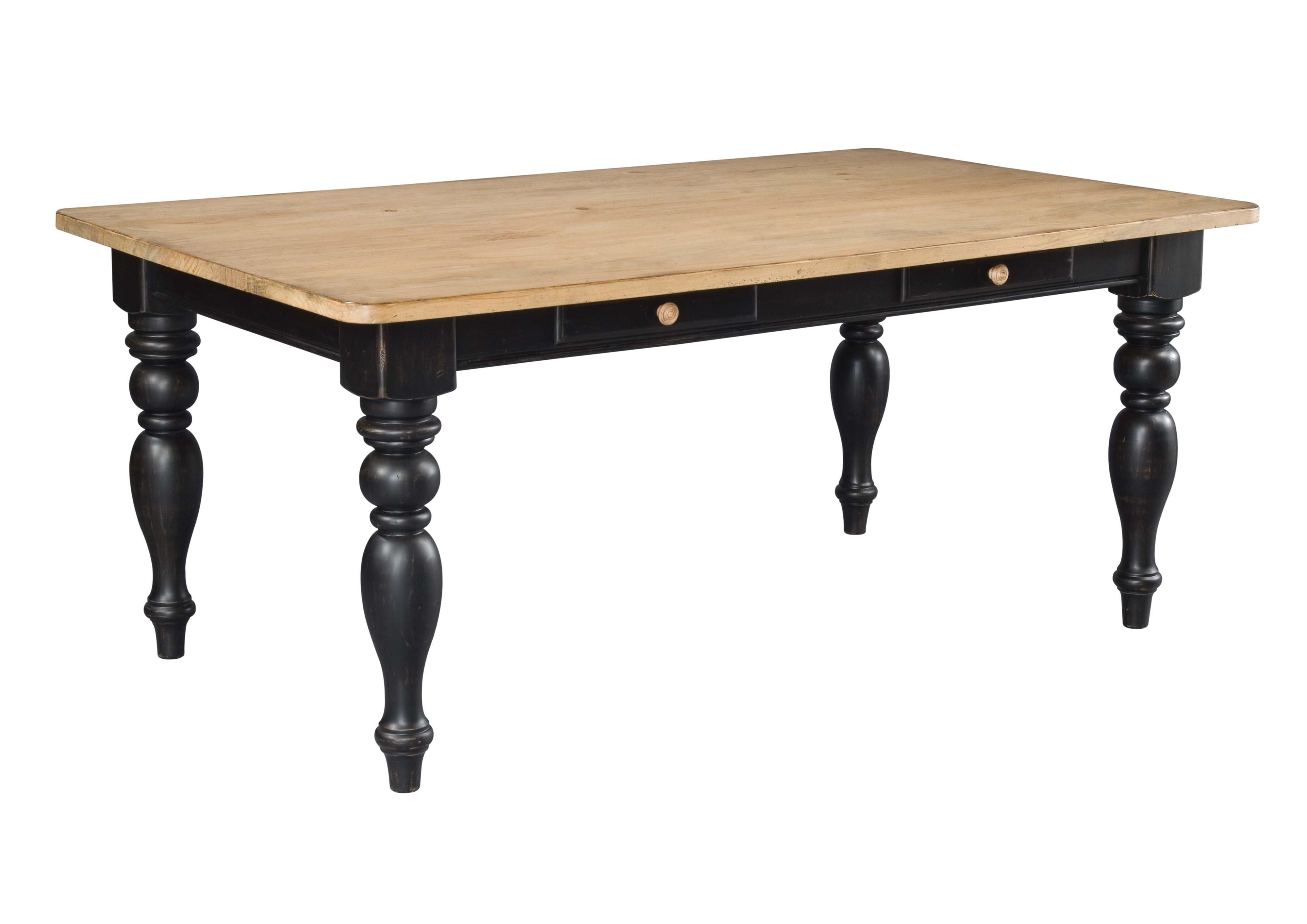 Farmhouse Leg Table with Four Drawers by Kincaid Furniture Wolf and Gardiner Wolf Furniture Farmhouse Leg Table with Four Drawers by Kincaid Furniture Wolf and Gardiner Wolf Furniture